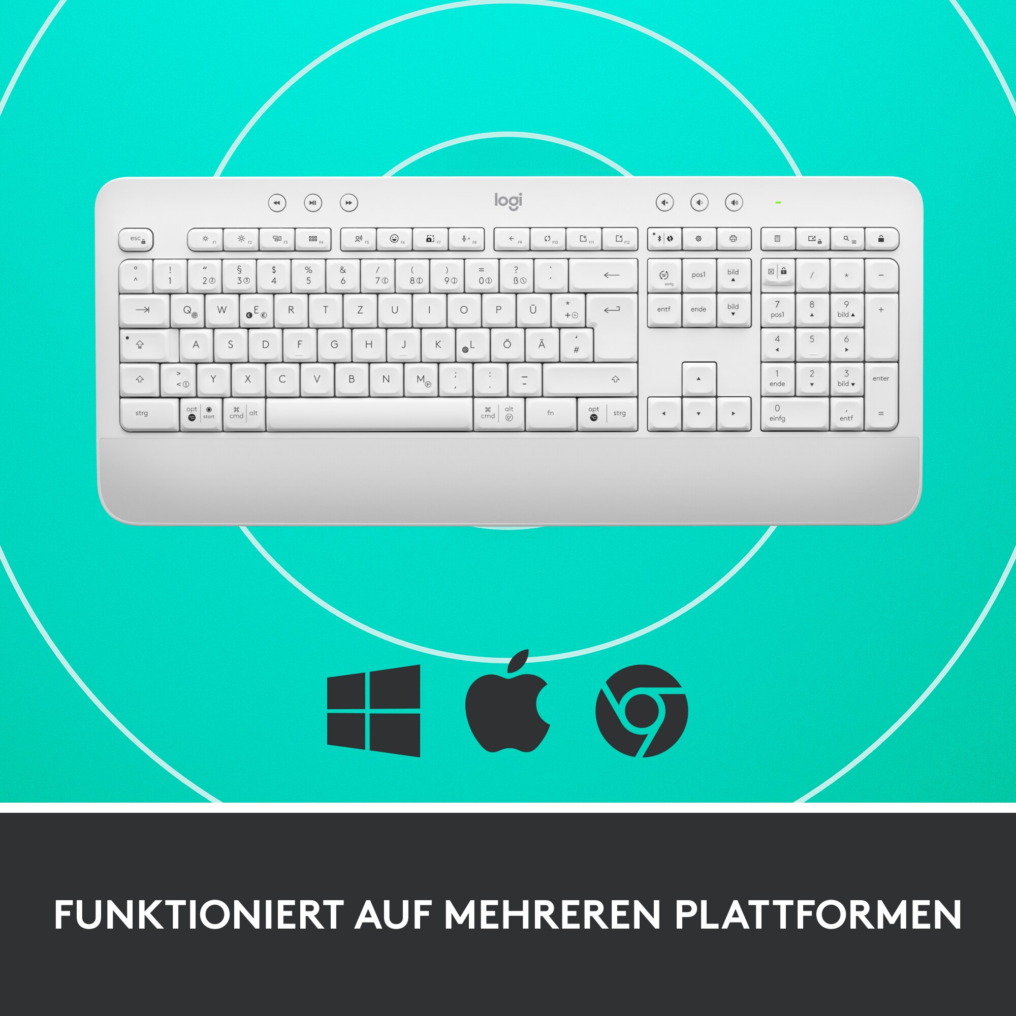 Logitech Signature K650 Tastatur – OFF-WHITE