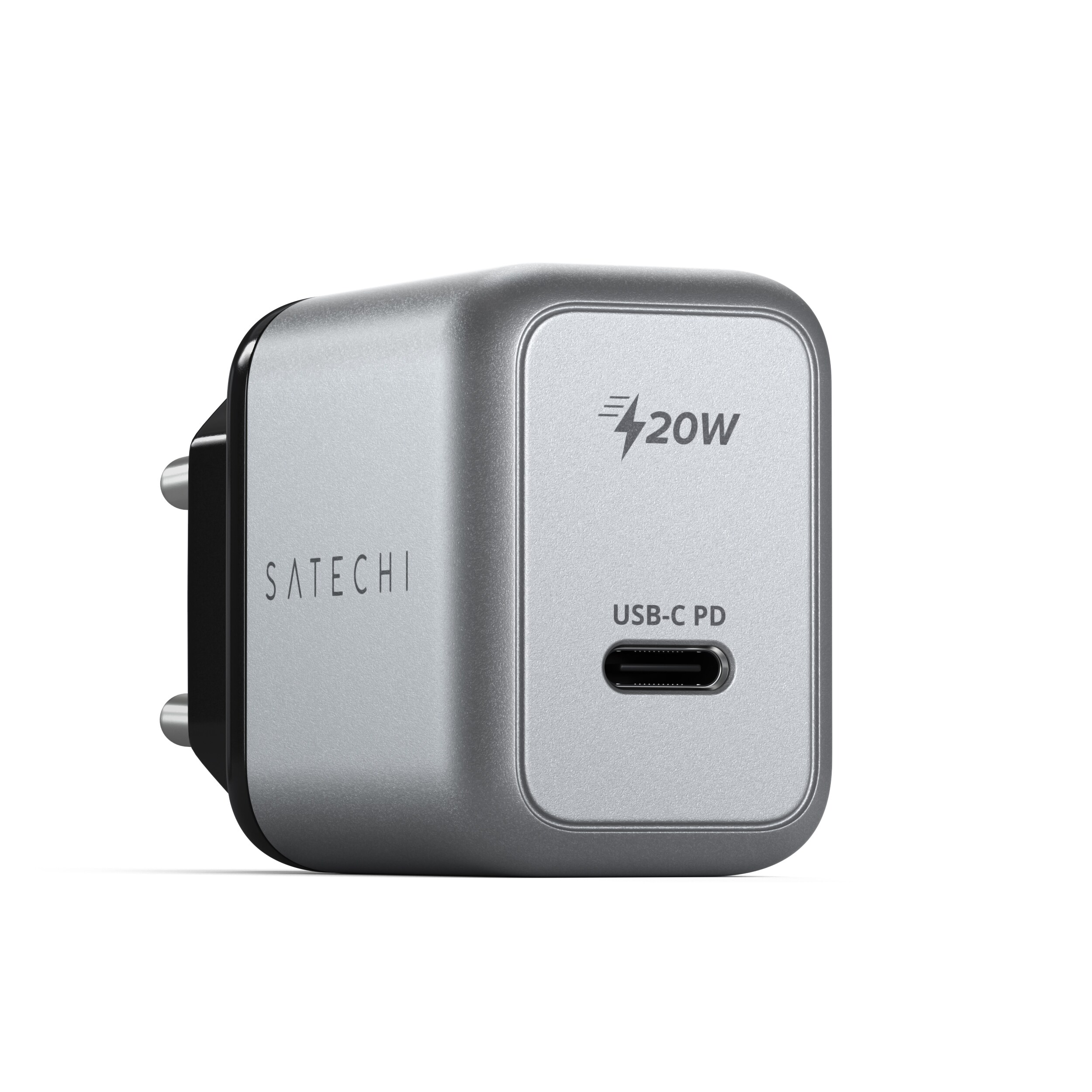 Satechi 20W USB-C PD Wand Lader Space Grau