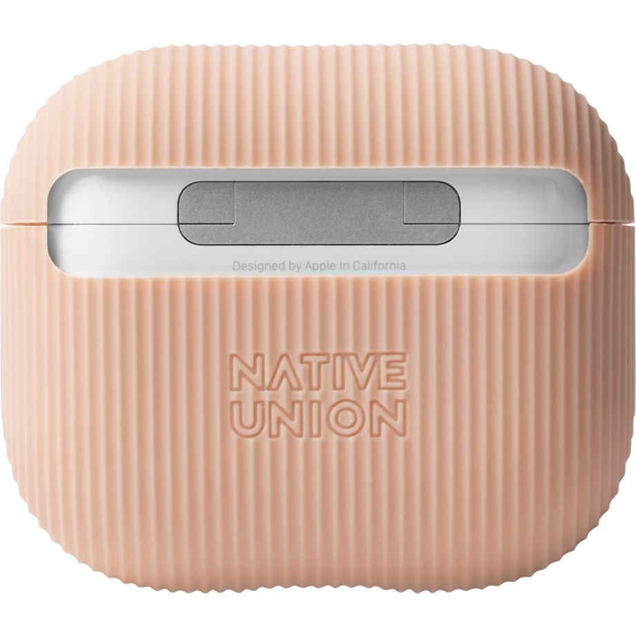 Native Union Curve AirPods 3. Gen Silicone Case Pfirsich