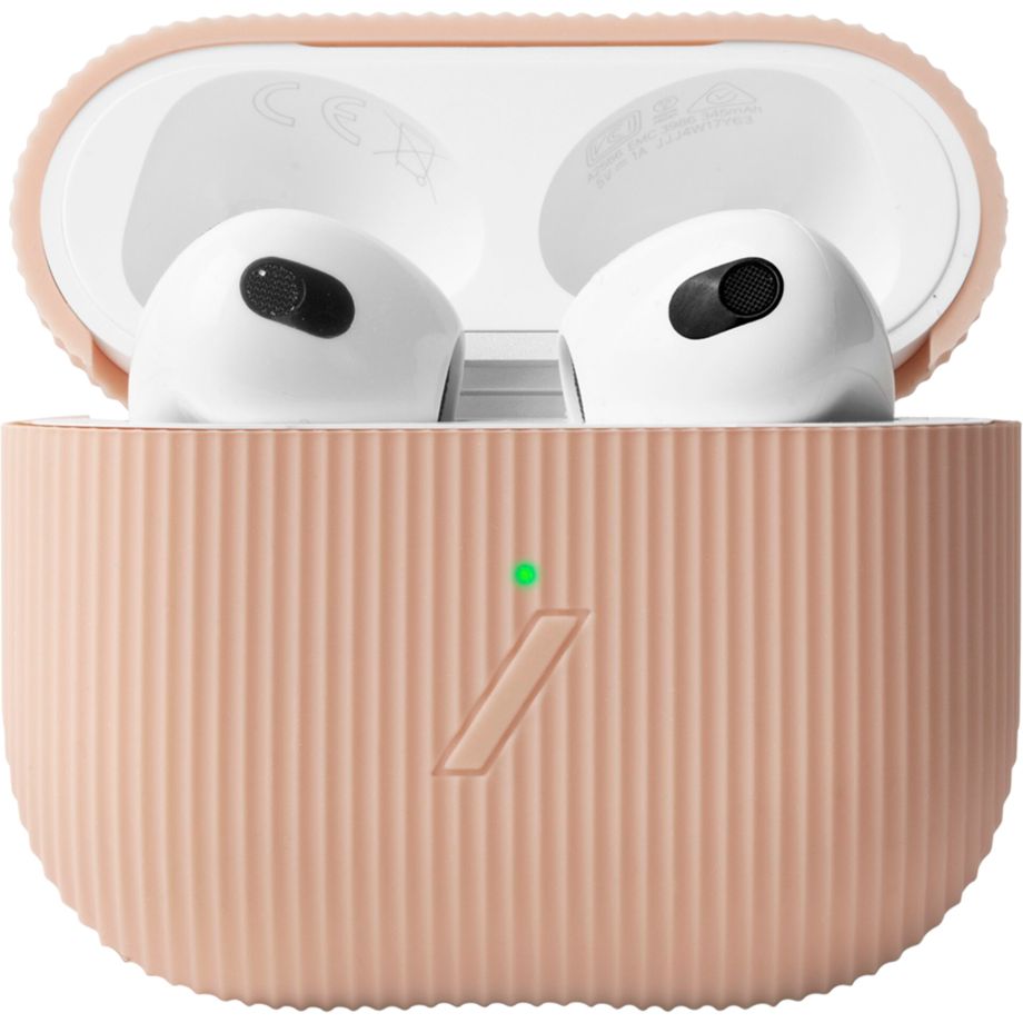 Native Union Curve AirPods 3. Gen Silicone Case Pfirsich