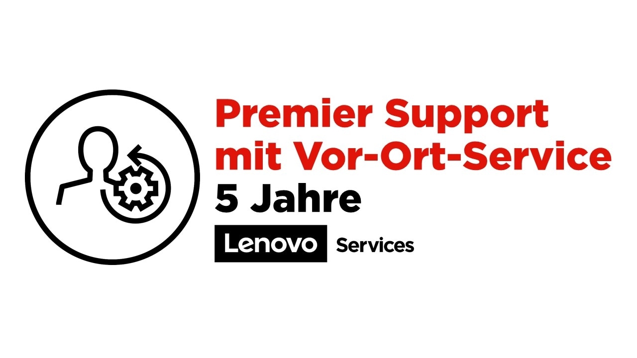 Lenovo Garantieerweiterung 1 Jahr PS auf 5 Jahre Premier Support 5WS1F52310