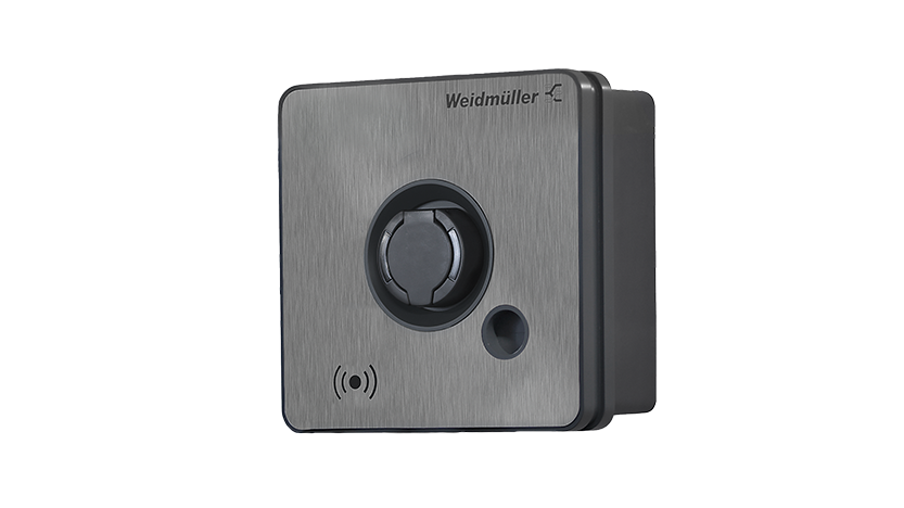 Weidmüller Wallbox Business CH-W-B-A3.7/11-PPNM, schwarz, Typ 2, 11 kW, Kabel 5m