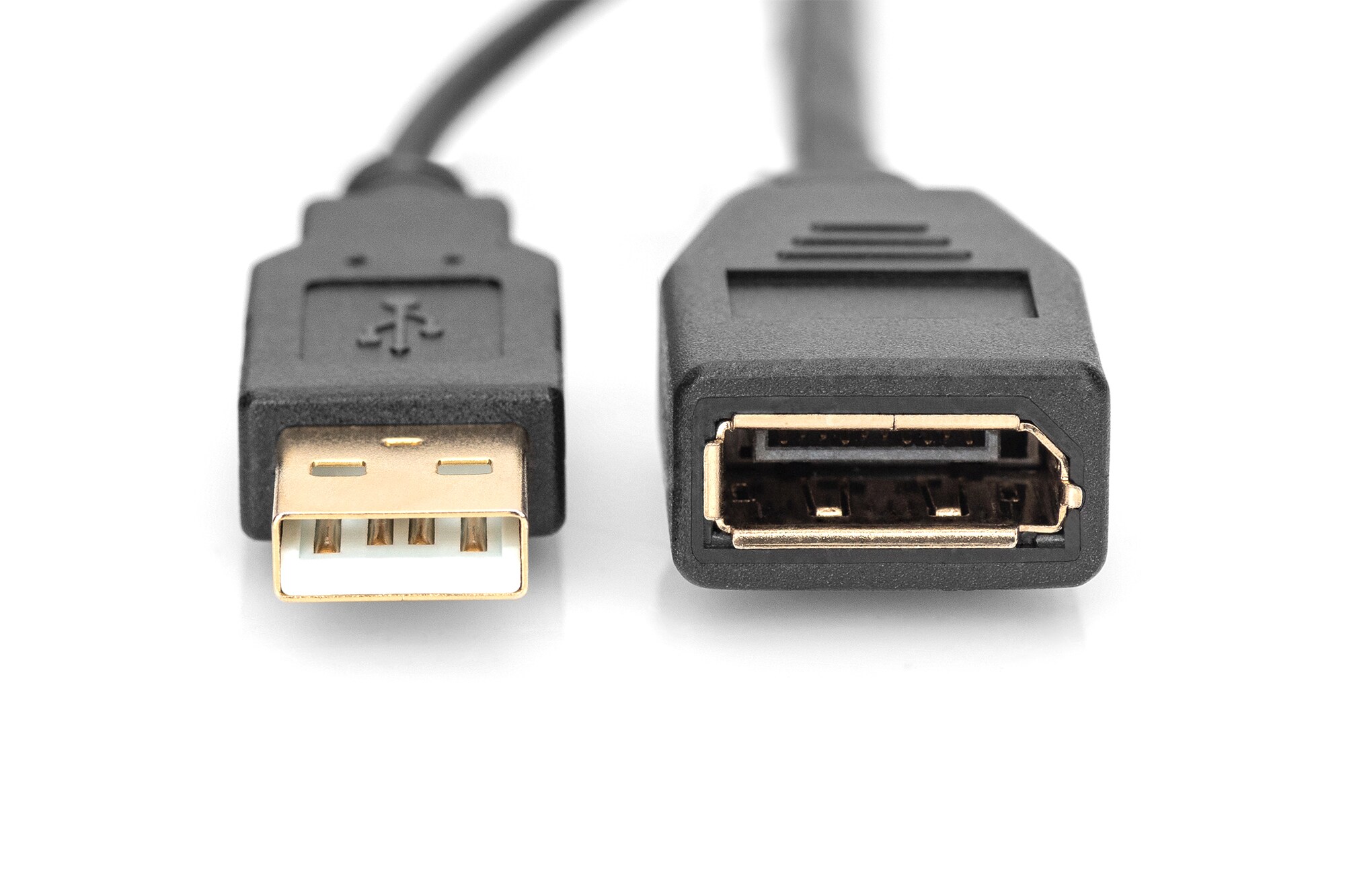 DIGITUS HDMI Adapter auf DisplayPort mit externer Stromversorgung 4K@30Hz. 0,2 m