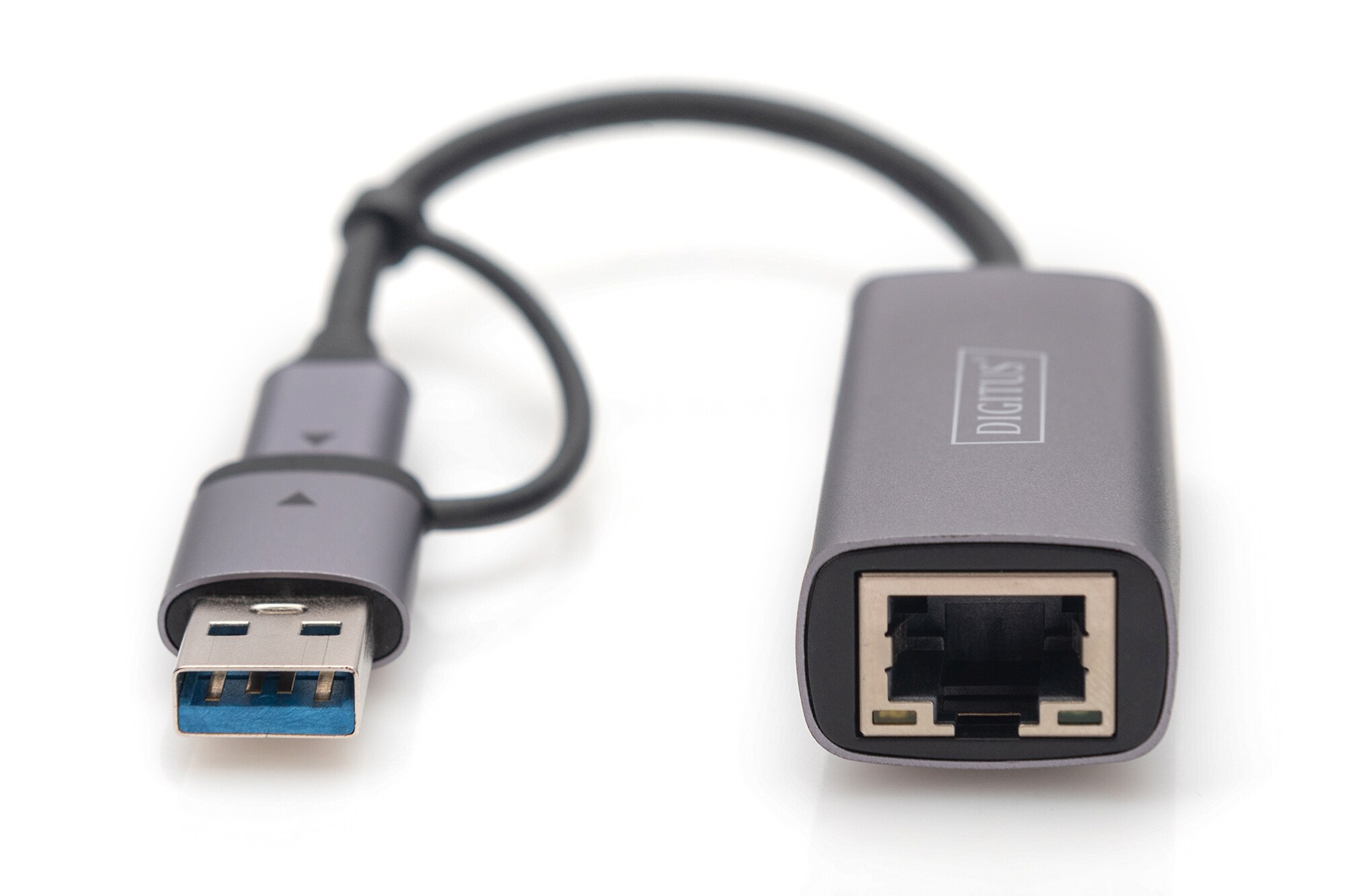 DIGITUS USB3.0/USB C 3.1 auf 2.5G Ethernet Adapter