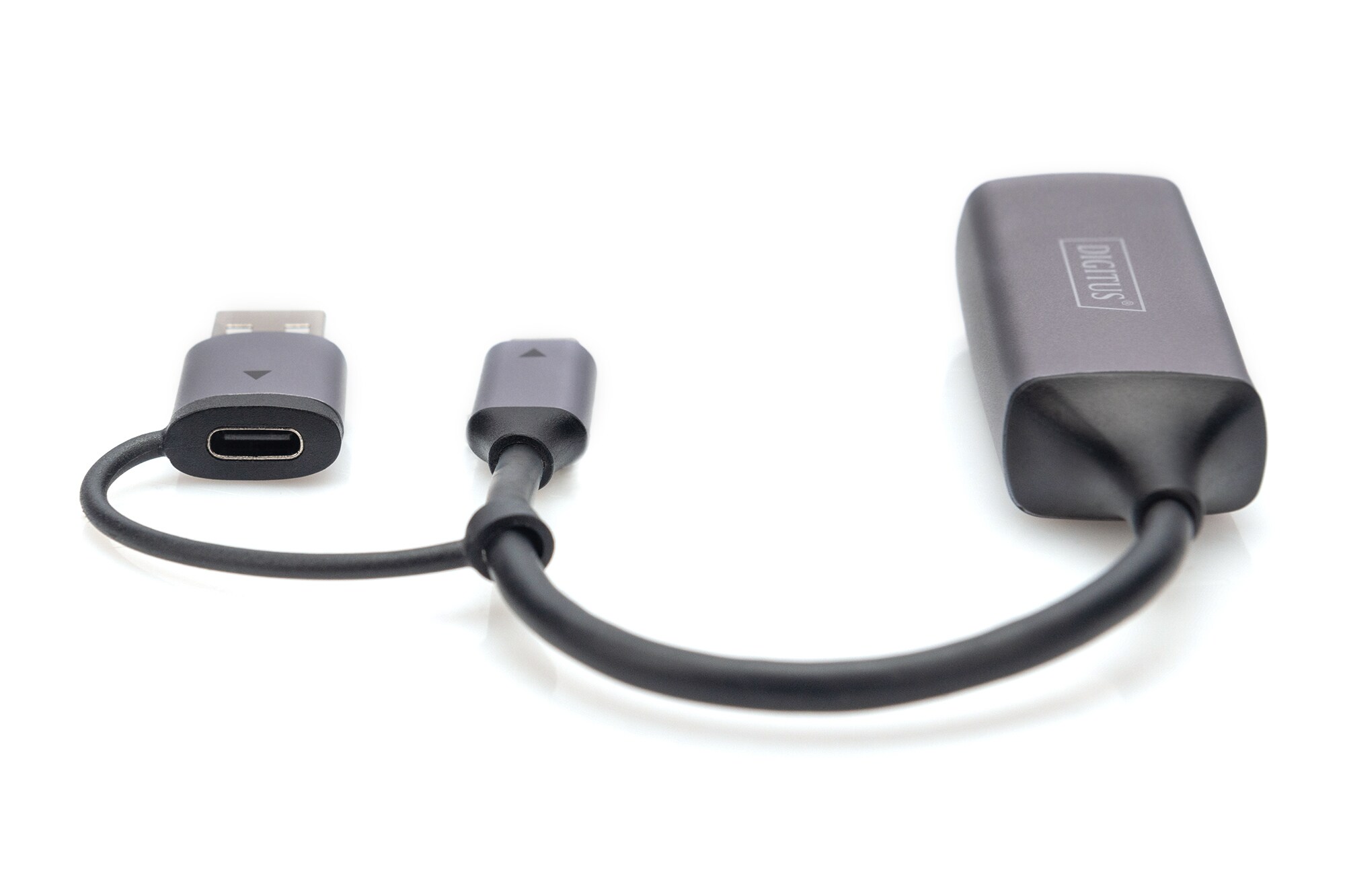 DIGITUS USB3.0/USB C 3.1 auf 2.5G Ethernet Adapter