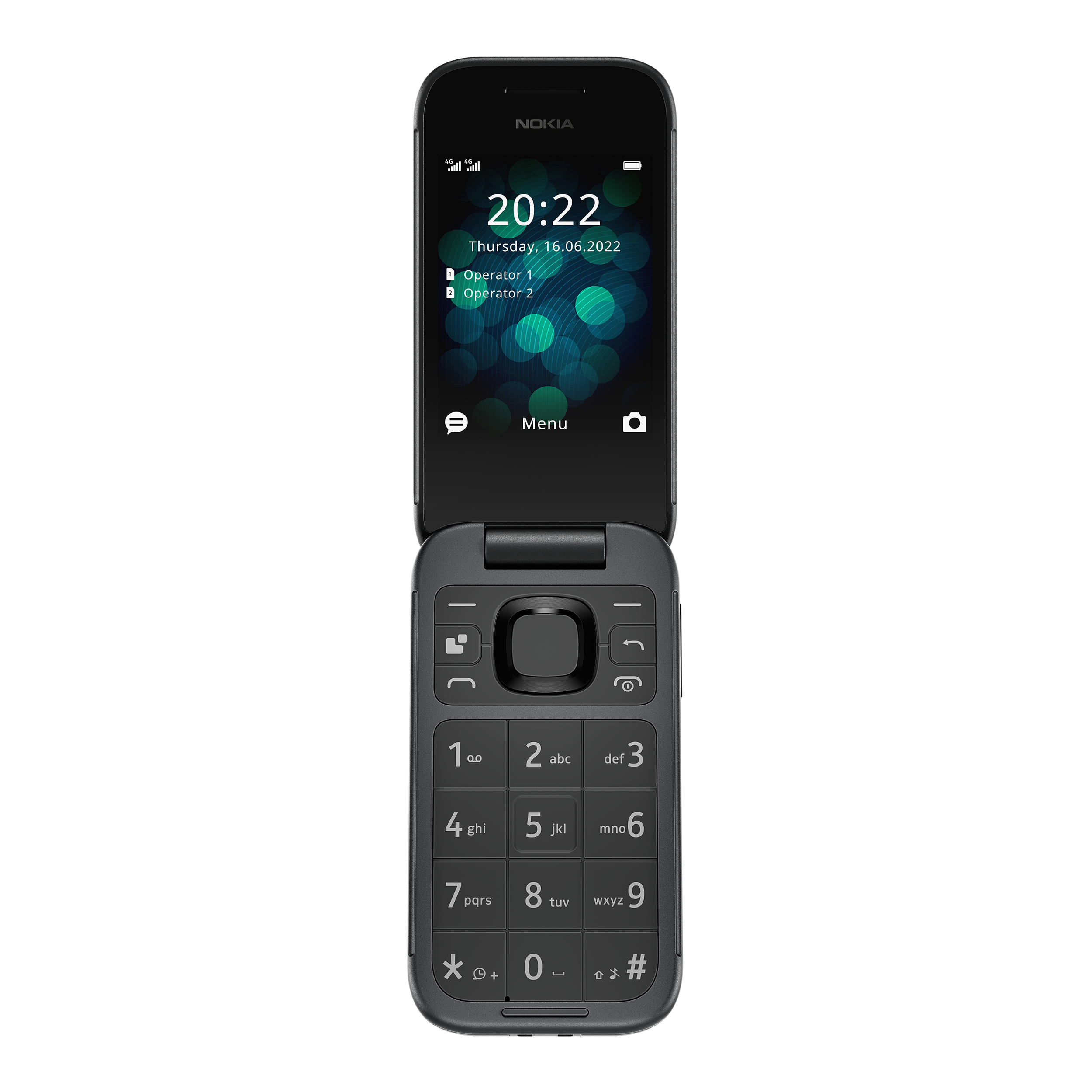 Nokia 2660 Flip Dual-Sim Schwarz