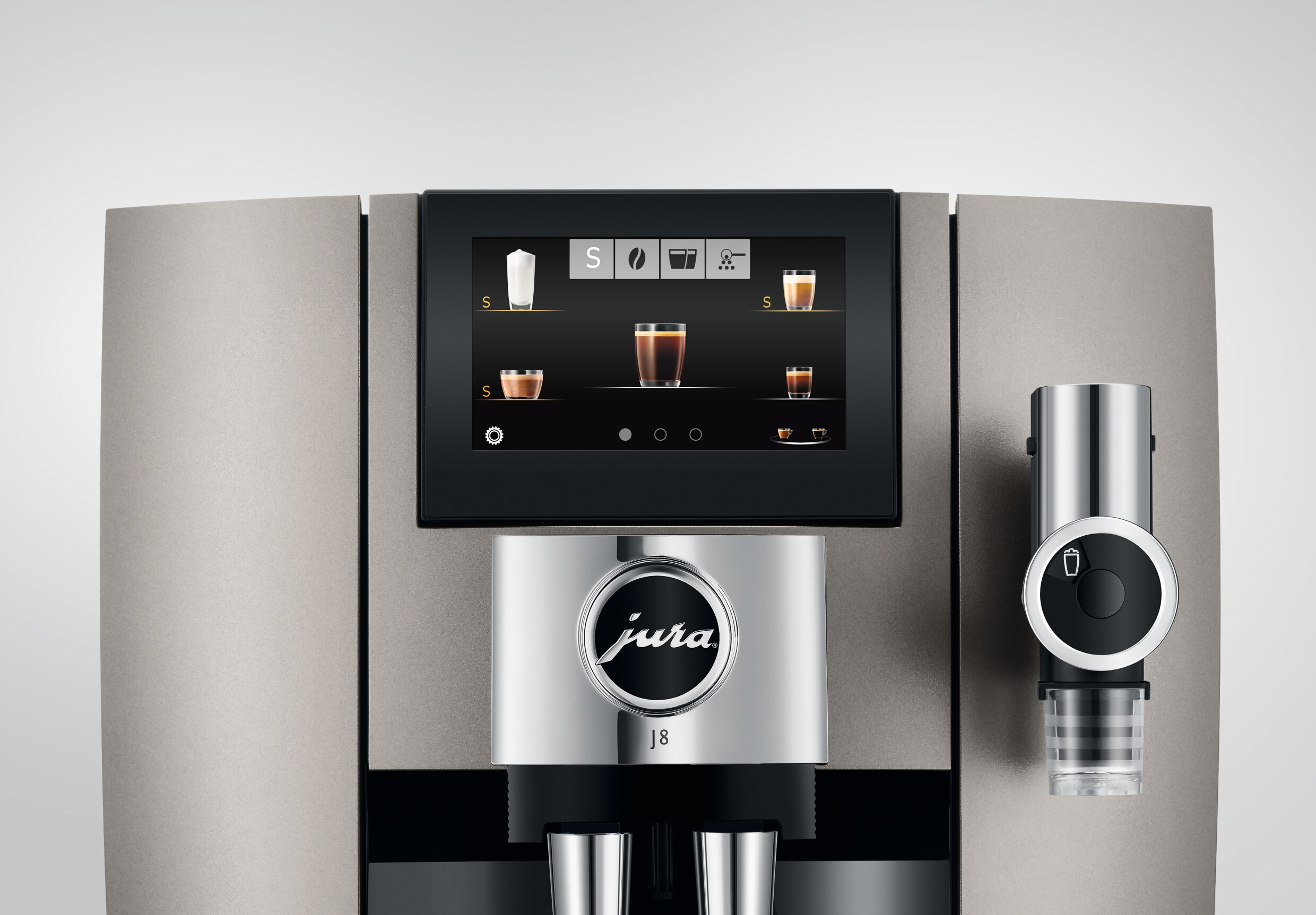 JURA J8 Midnight Silver (EA) Kaffeevollautomat