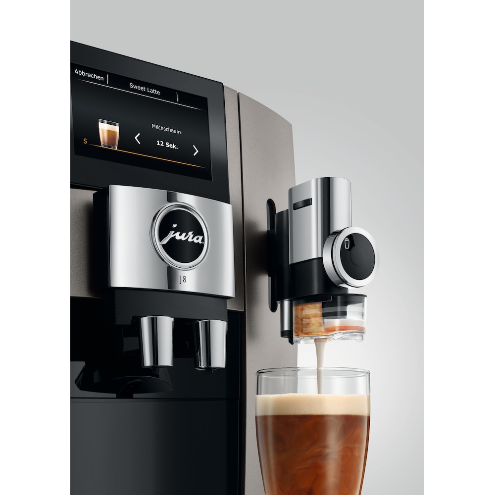 JURA J8 Midnight Silver (EA) Kaffeevollautomat ++ Cyberport