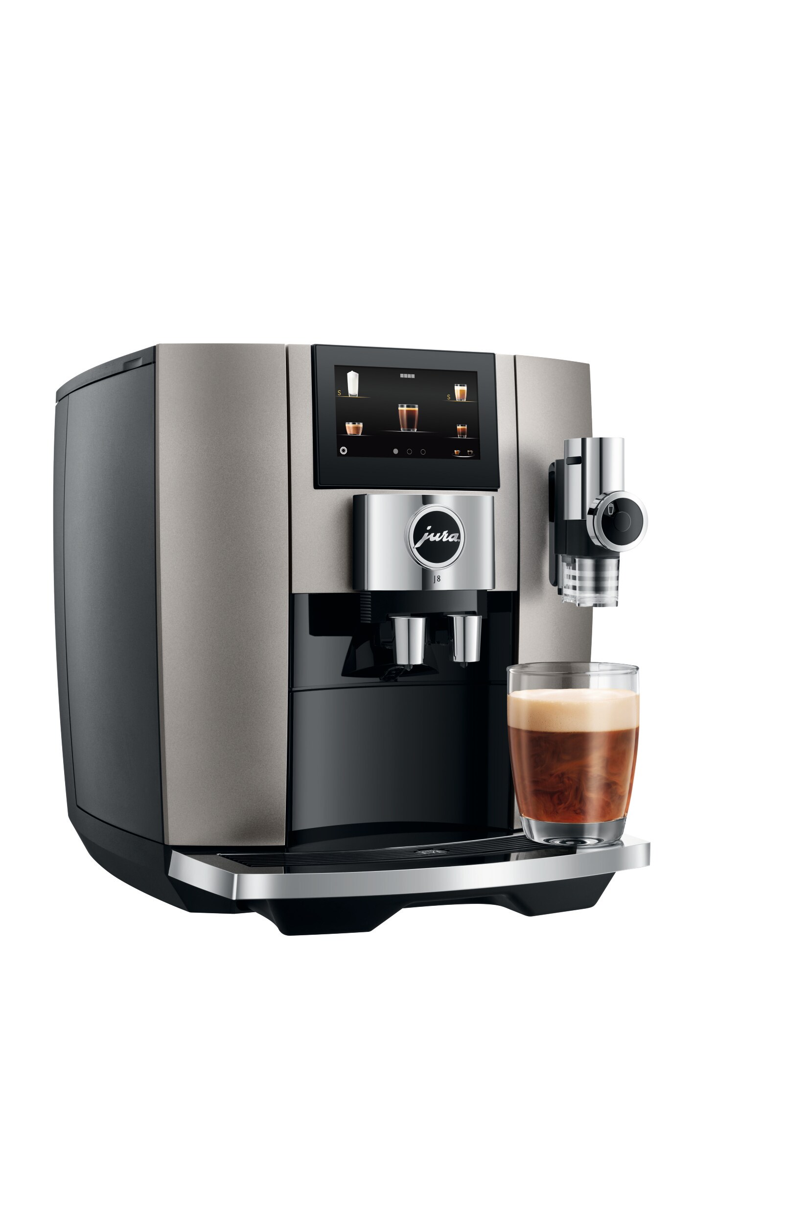 JURA J8 Midnight Silver (EA) Kaffeevollautomat