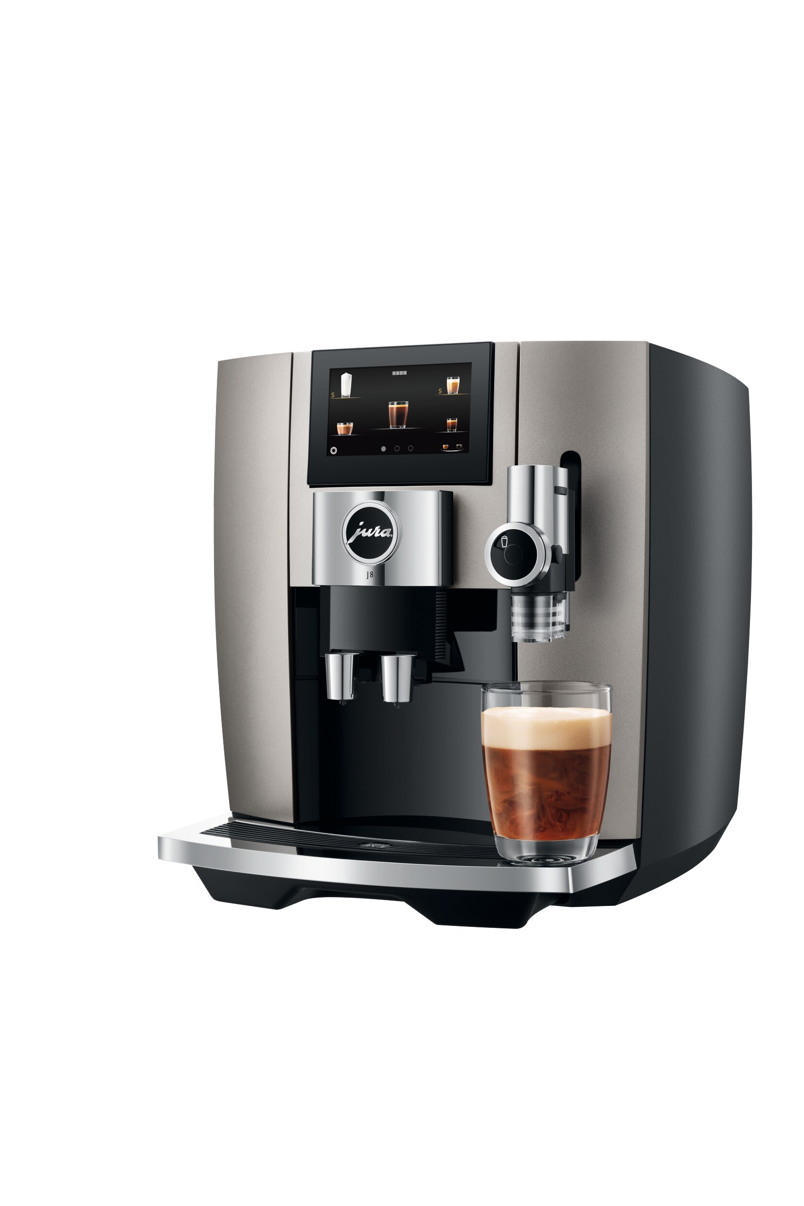 JURA J8 Midnight Silver (EA) Kaffeevollautomat