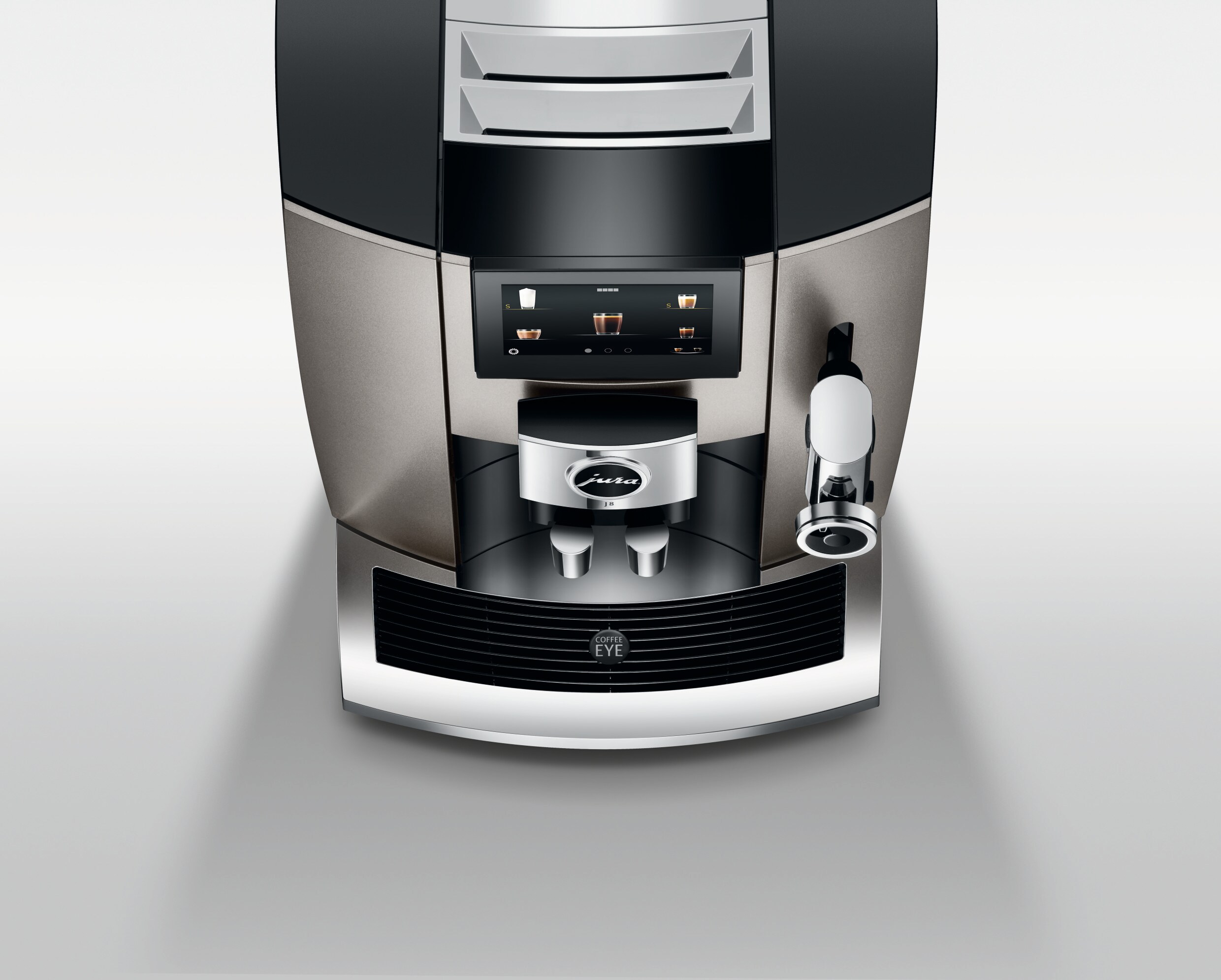 Kaffeevollautomat Silver JURA (EA) ++ Cyberport J8 Midnight