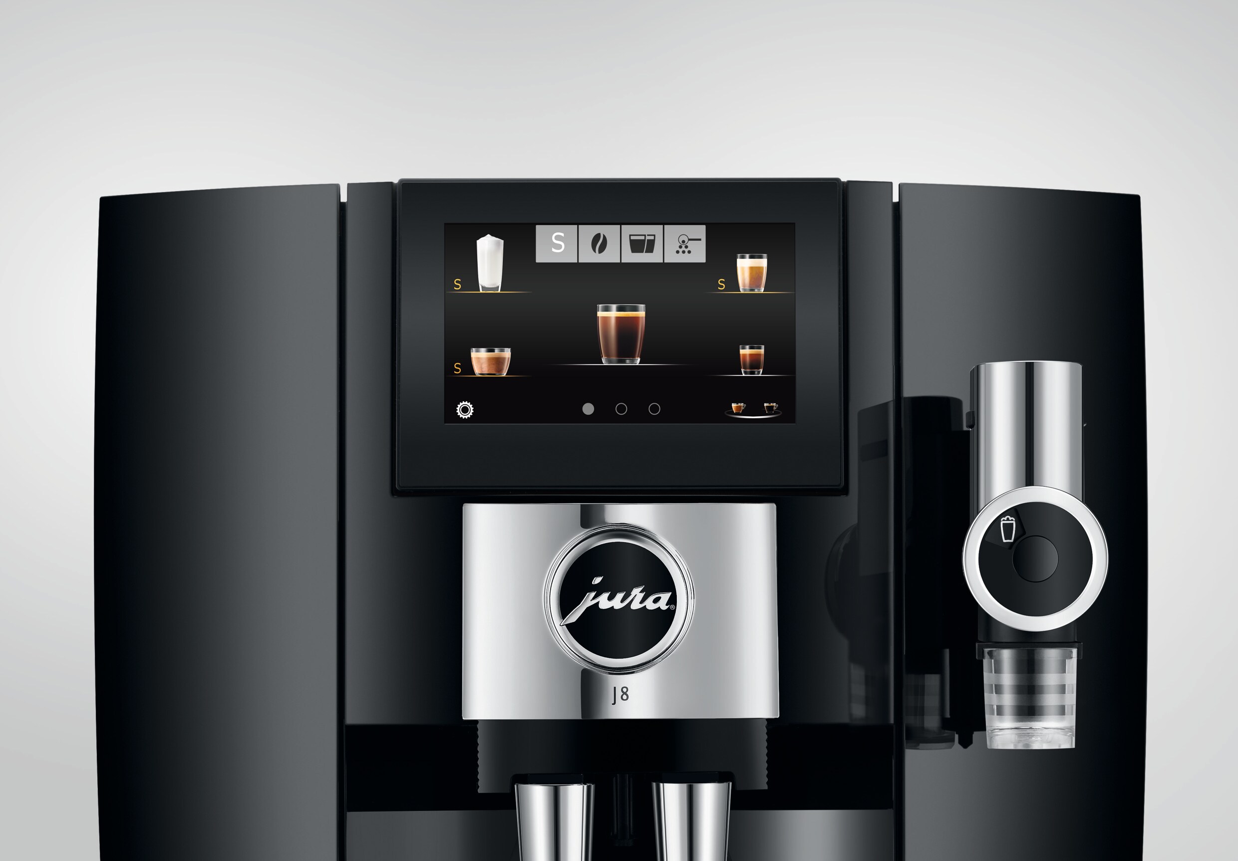 JURA J8 Piano Black (EA) Kaffeevollautomat