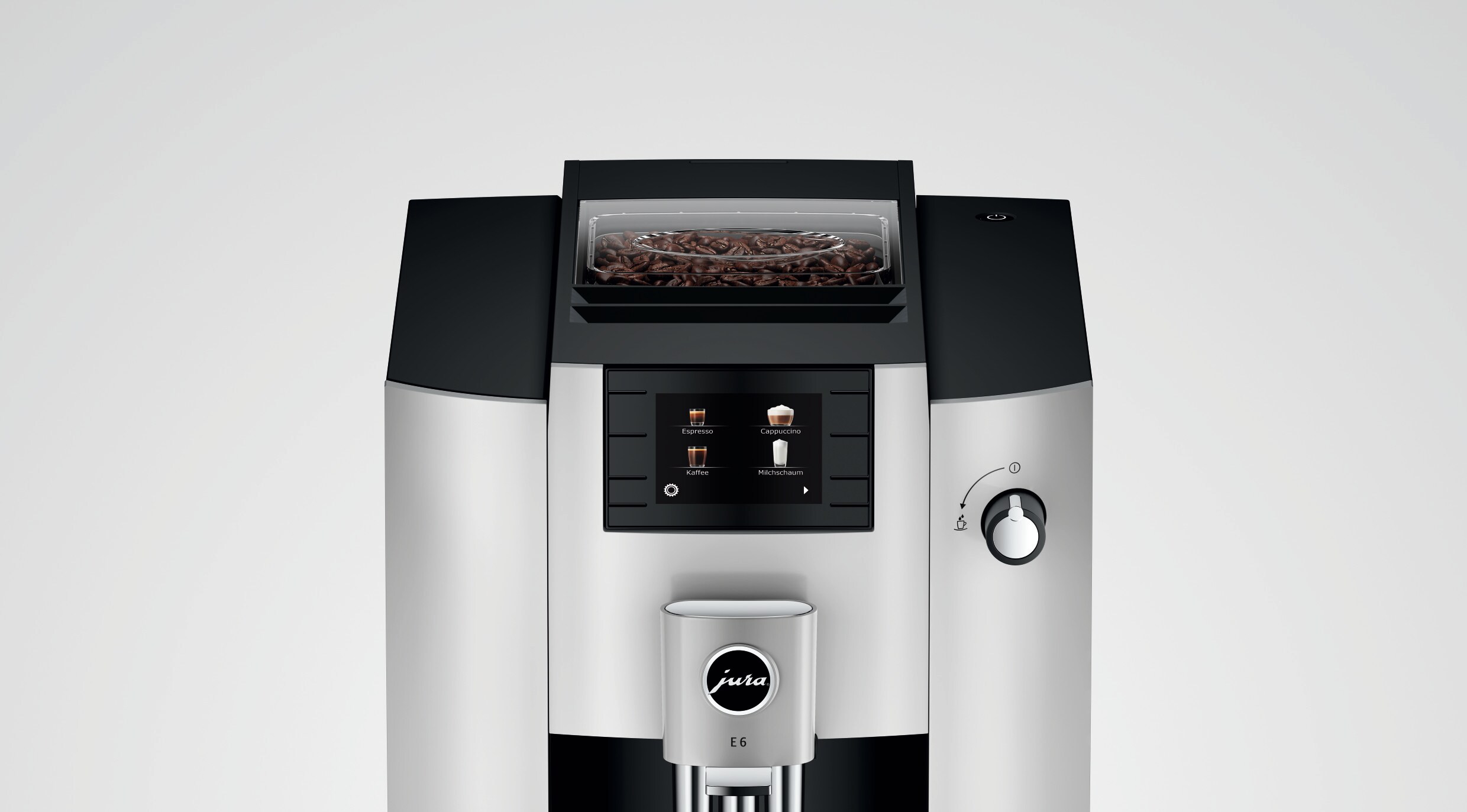 JURA E6 Platin (EC) Kaffeevollautomat