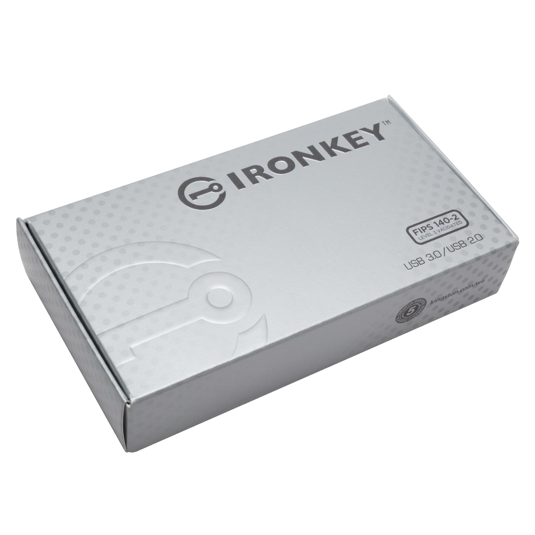 Kingston 8GB IronKey D300S Verschlüsselter USB-Stick Metall USB 3.1 Gen 1