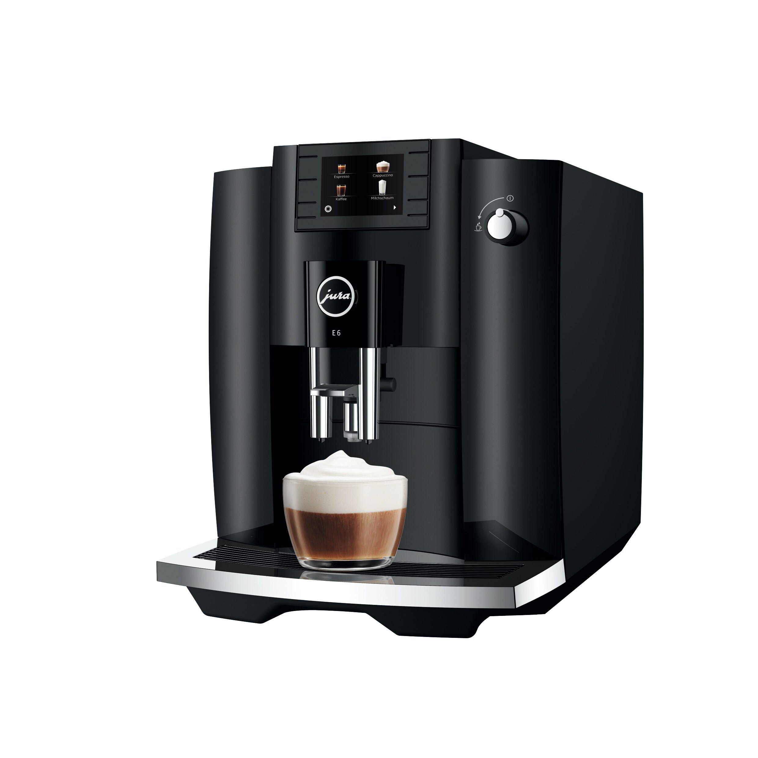 JURA E6 Piano Black (EC) Kaffeevollautomat