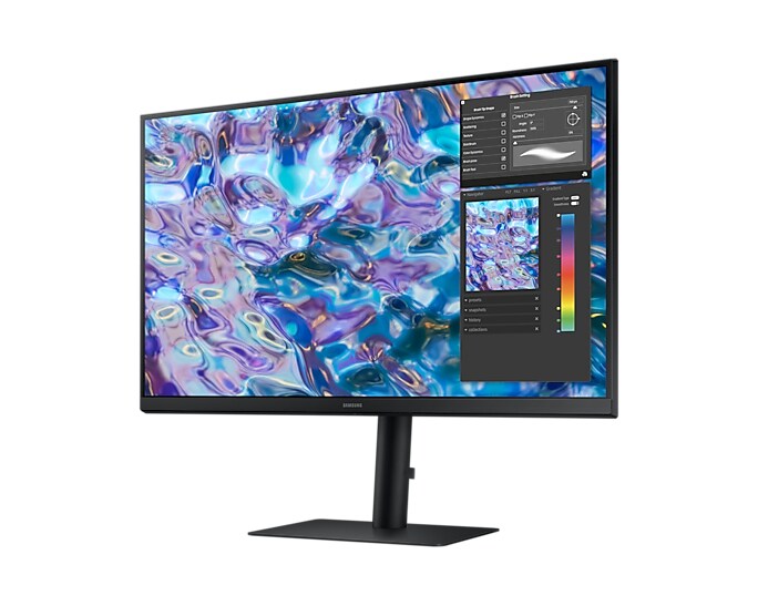 Samsung LS27B610EQU 69cm (27") QHD Monitor HDMI/DP/ 75Hz pivot