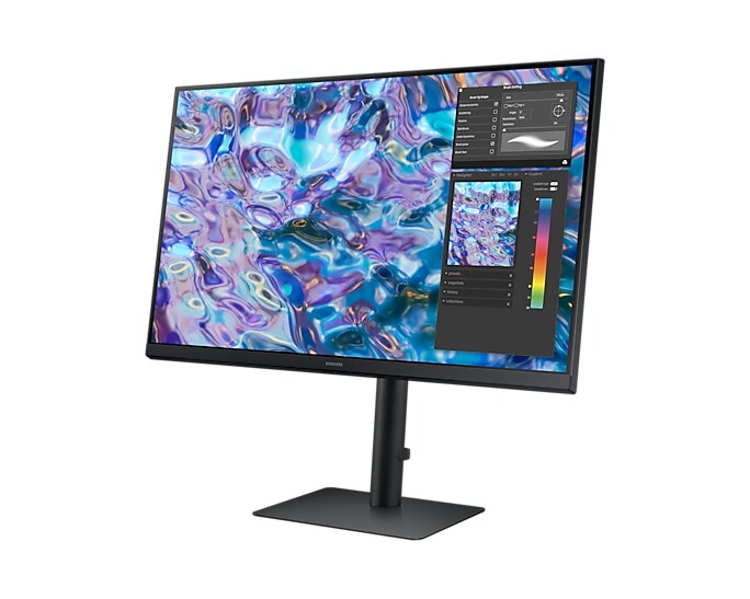 Samsung LS27B610EQU 69cm (27") QHD Monitor HDMI/DP/ 75Hz pivot