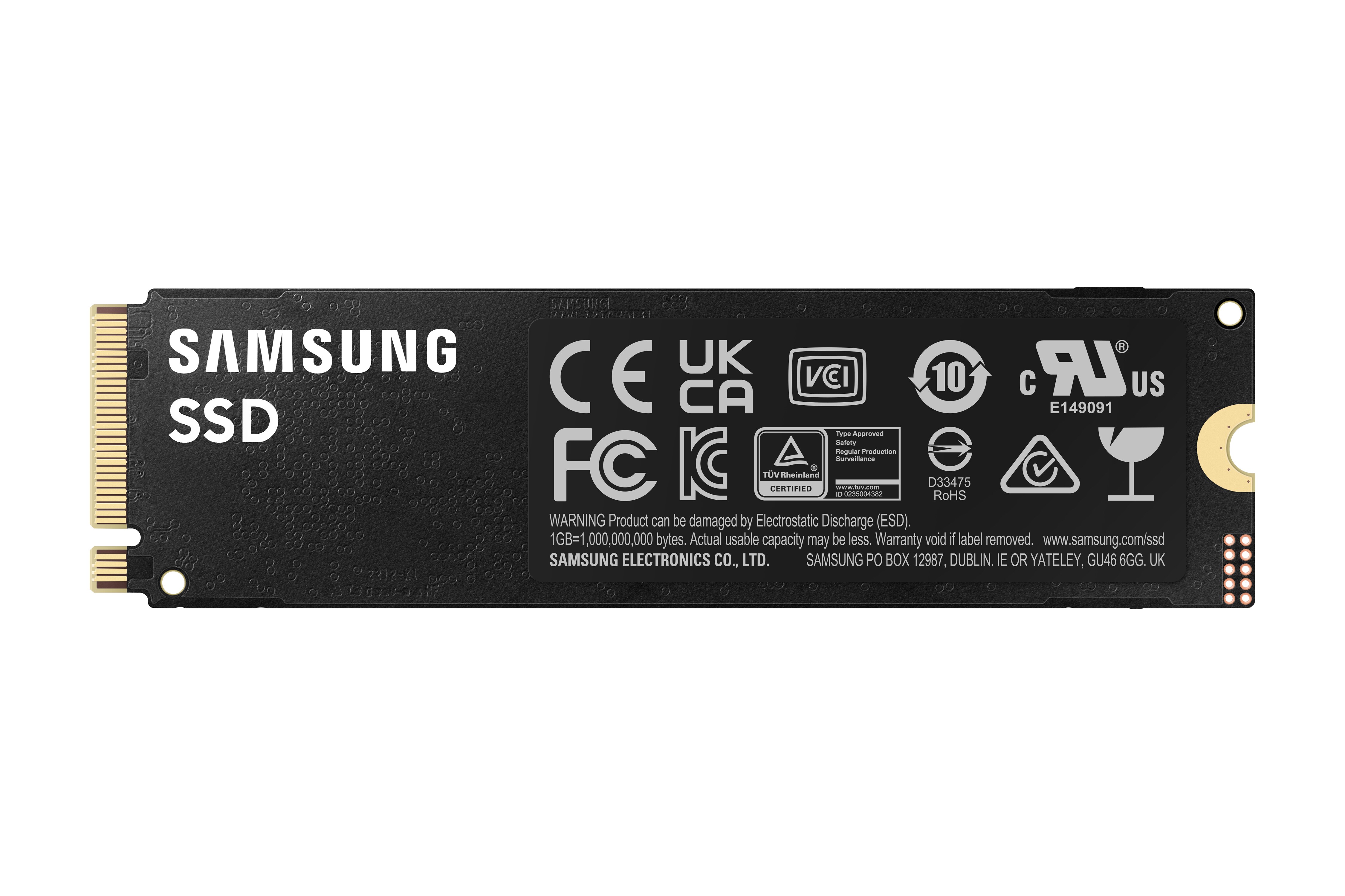 Samsung 990 PRO NVMe SSD 1 TB M.2 PCIe 4.0 3D-NAND TLC