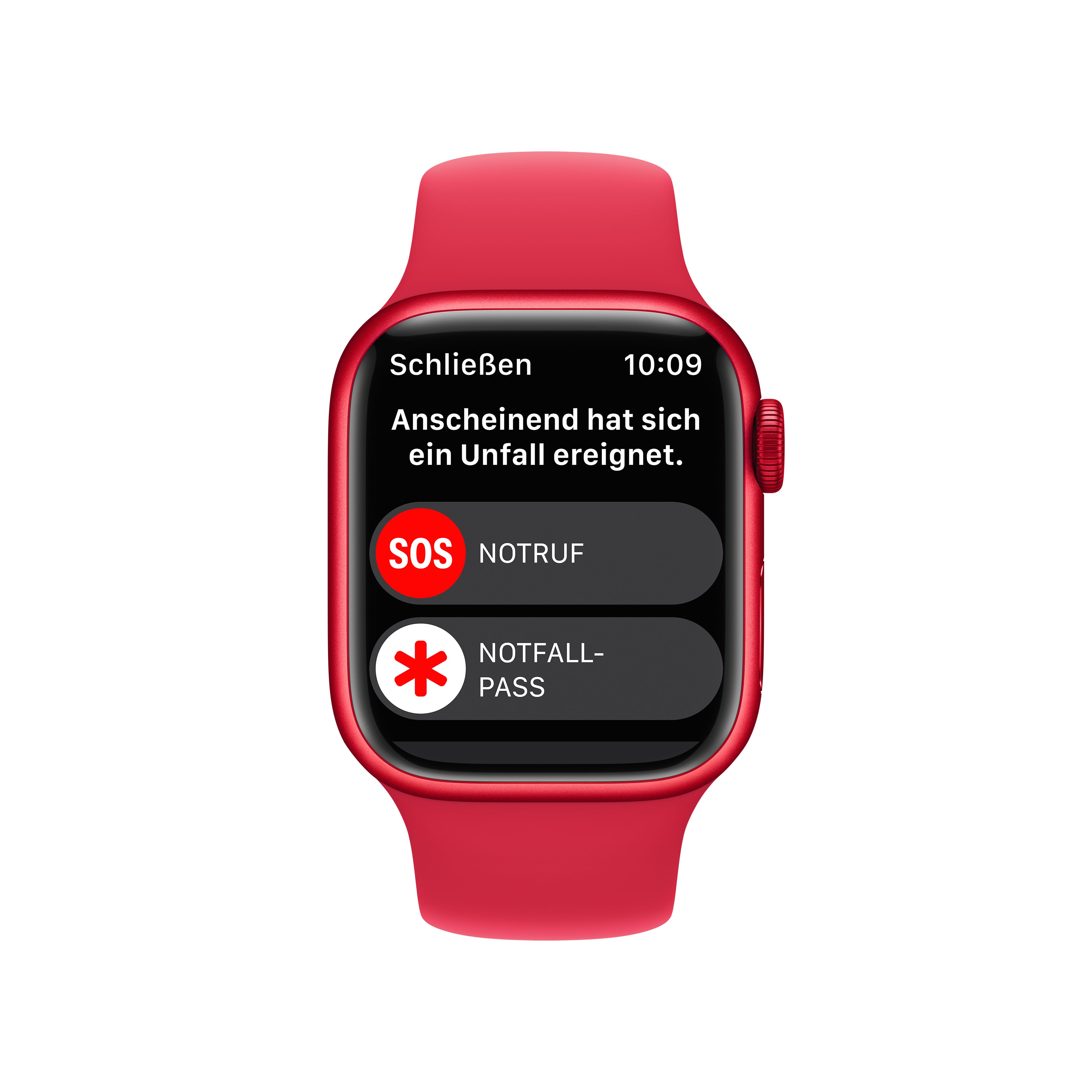 Apple Watch Series 8 LTE 41mm Aluminium Product(RED) Sportarmband Product(RED)