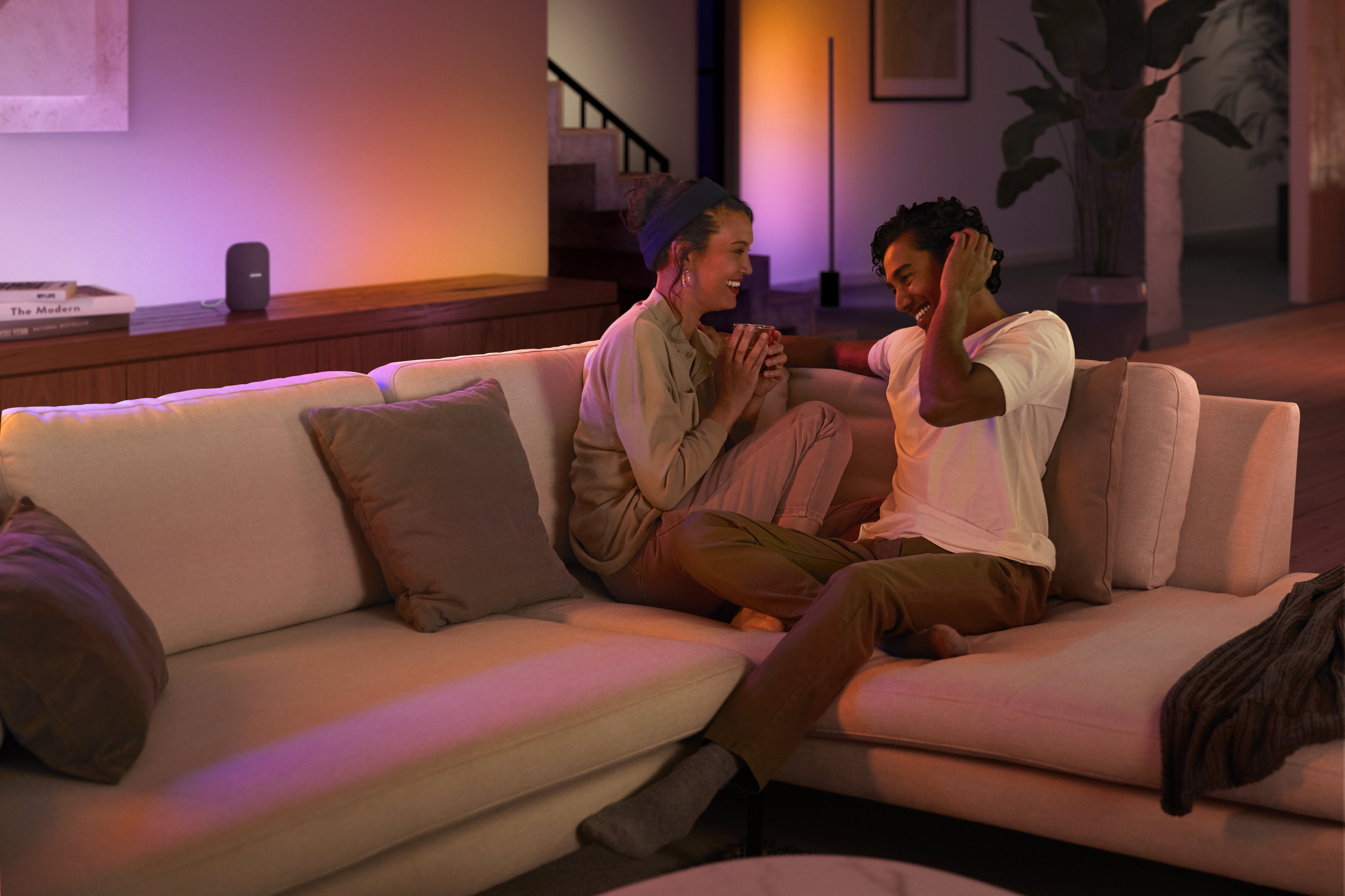 Philips Hue Gradient Signe Tischleuchte schwarz