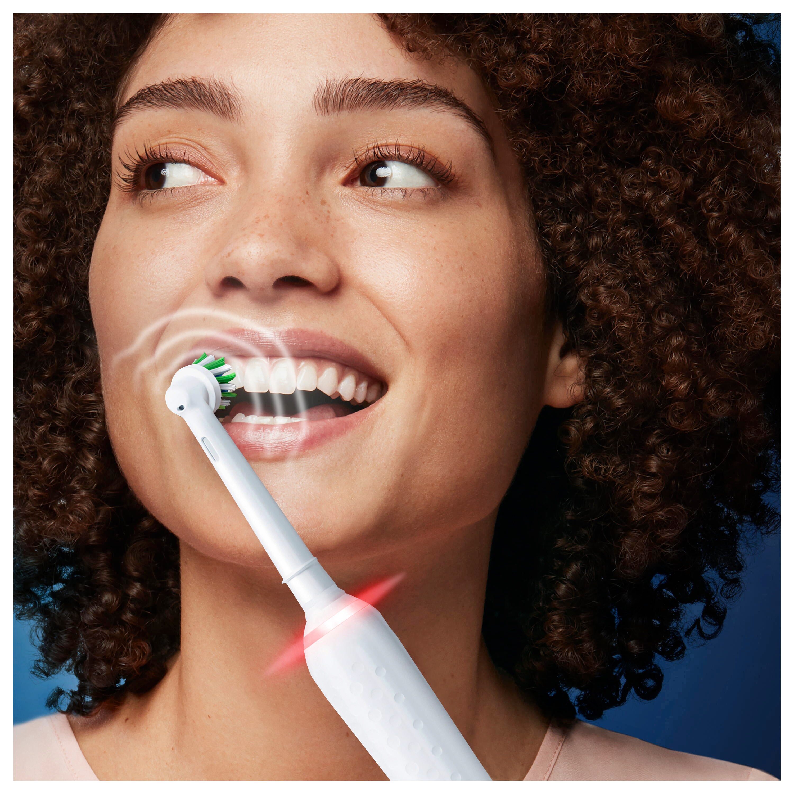 Oral-B Pro 3 3500 White elektrische Zahnbürste mit Reiseetui