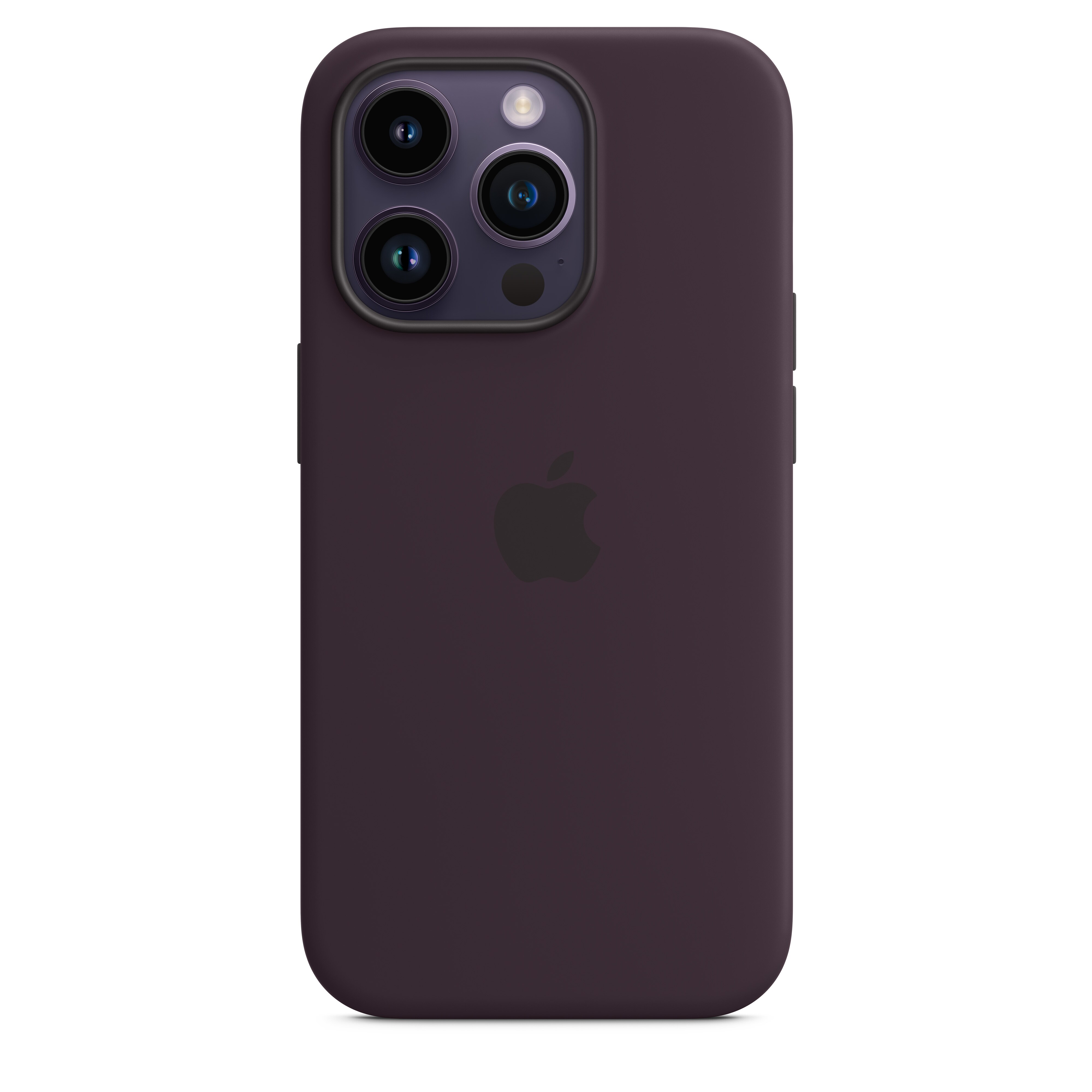 Apple Original iPhone 14 Pro Silikon Case mit MagSafe Holunder ++
