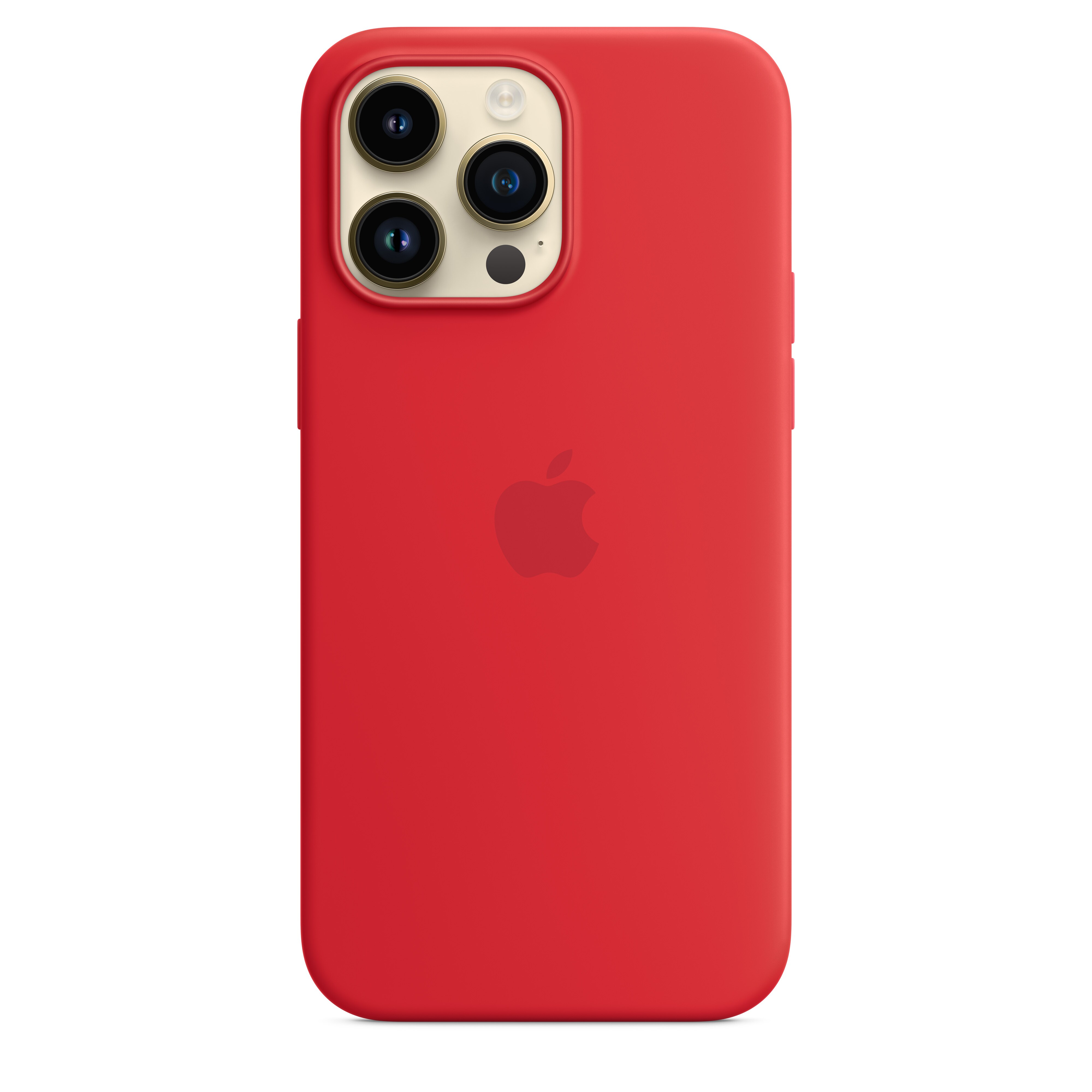 Apple Original iPhone 14 Pro Max Silikon Case mit MagSafe Product(RED)