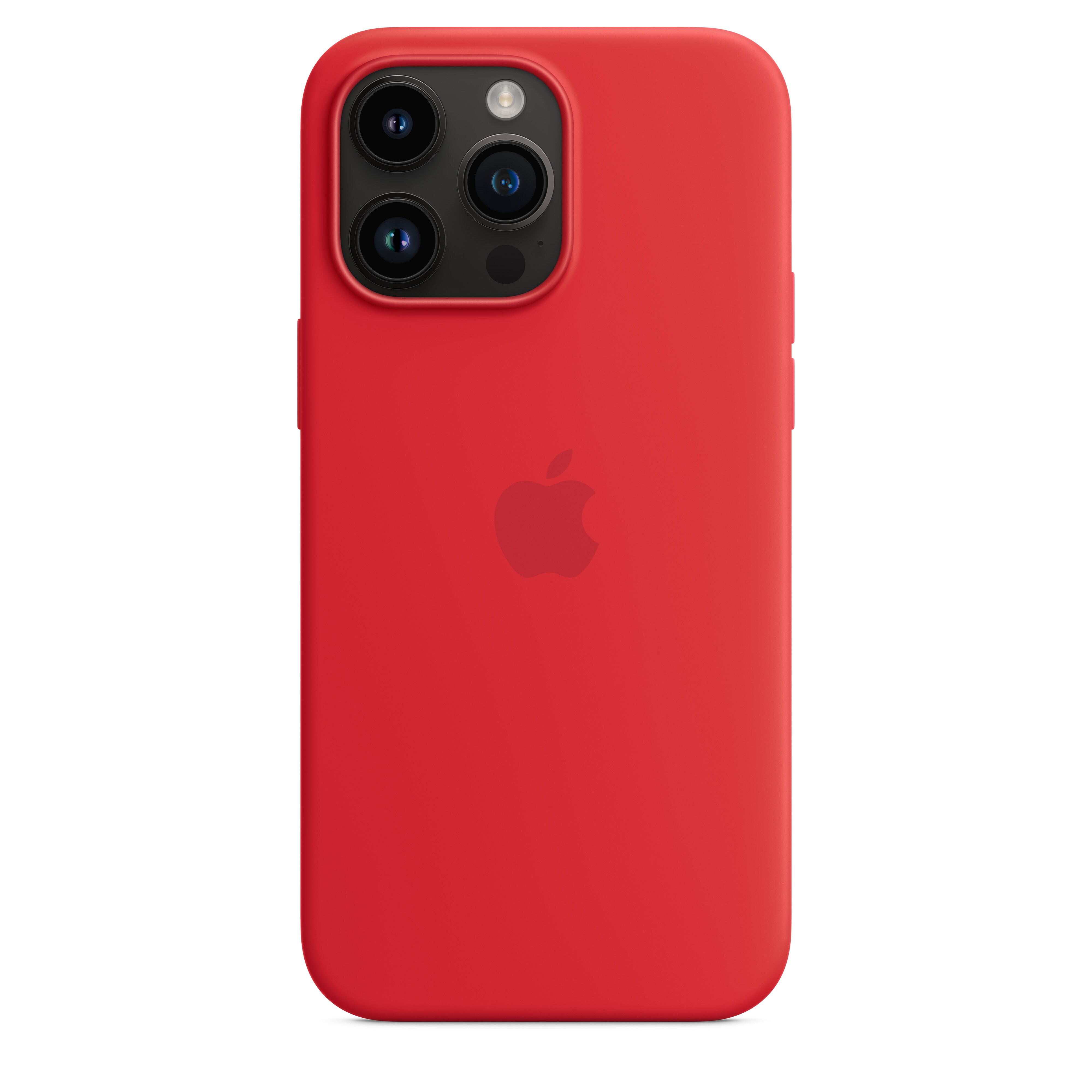 Apple Original iPhone 14 Pro Max Silikon Case mit MagSafe Product(RED)