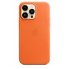 Apple Original iPhone 14 Pro Max Leder Case mit MagSafe Orange