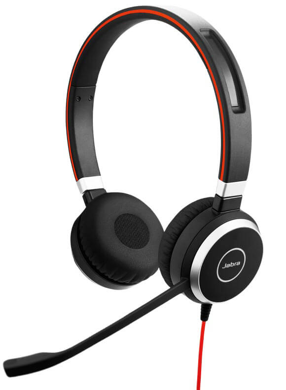 Jabra Evolve 40 UC USB 3,5mm Klinke Stereo Headset