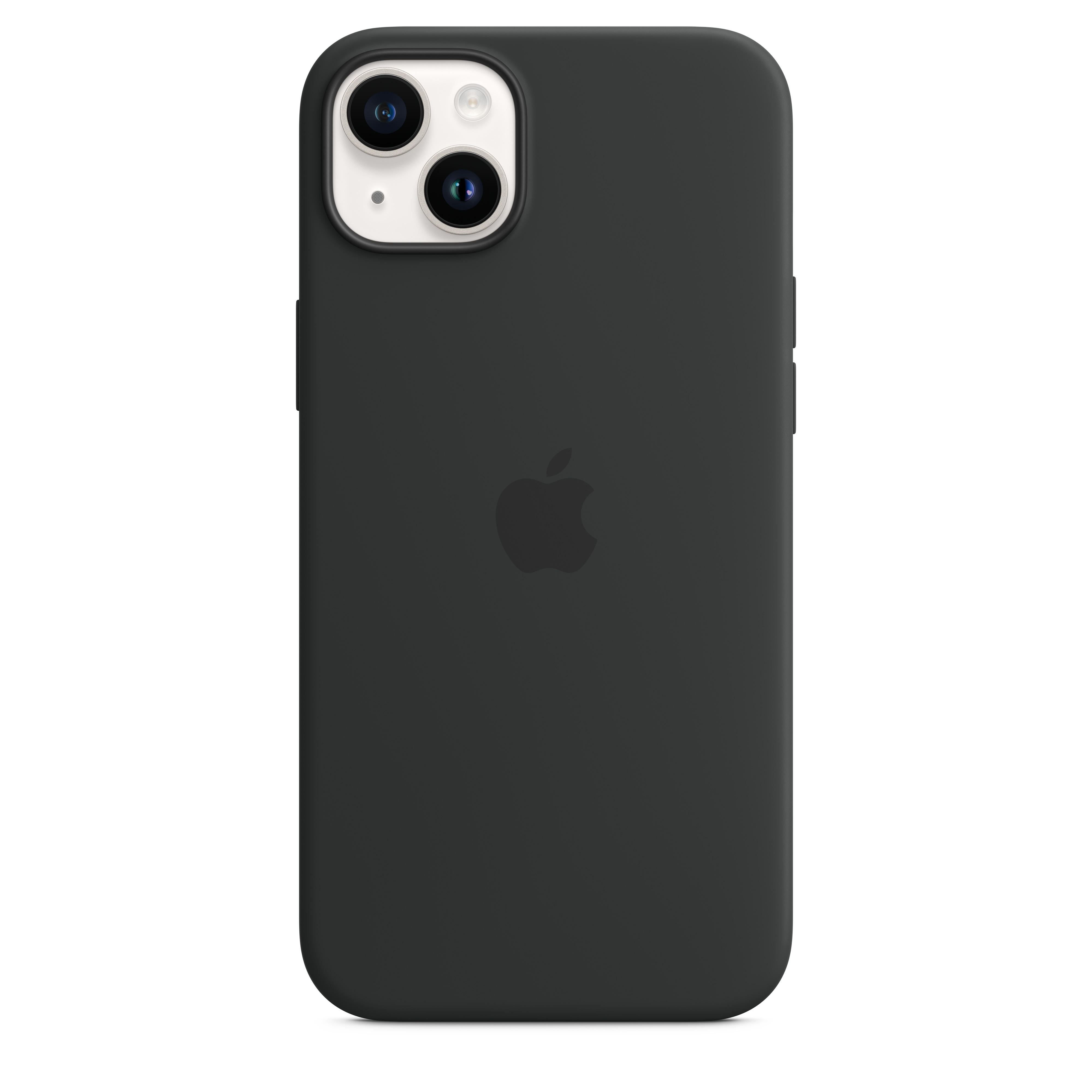 Apple Original iPhone 14 Plus Silikon Case mit MagSafe Mitternacht