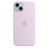 Apple Original iPhone 14 Plus Silikon Case mit MagSafe Flieder