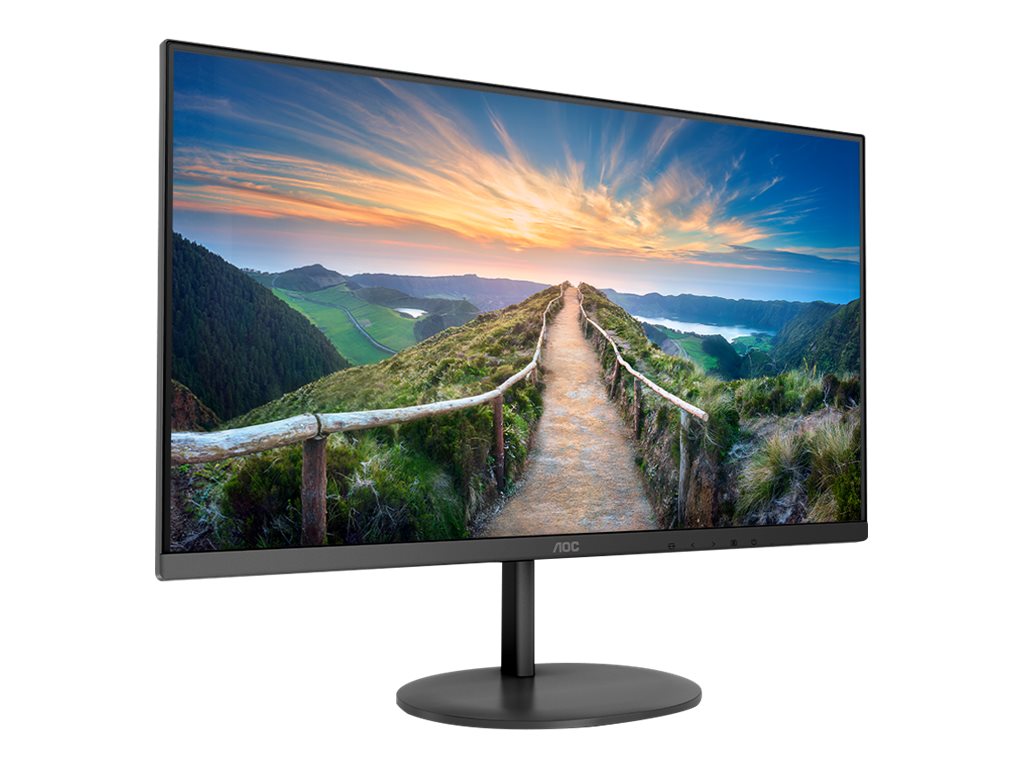 AOC Q24V4EA 60,5cm (23,8“)QHD IPS Gaming Monitor 3 Seiten rahmenlos HDMI 75Hz