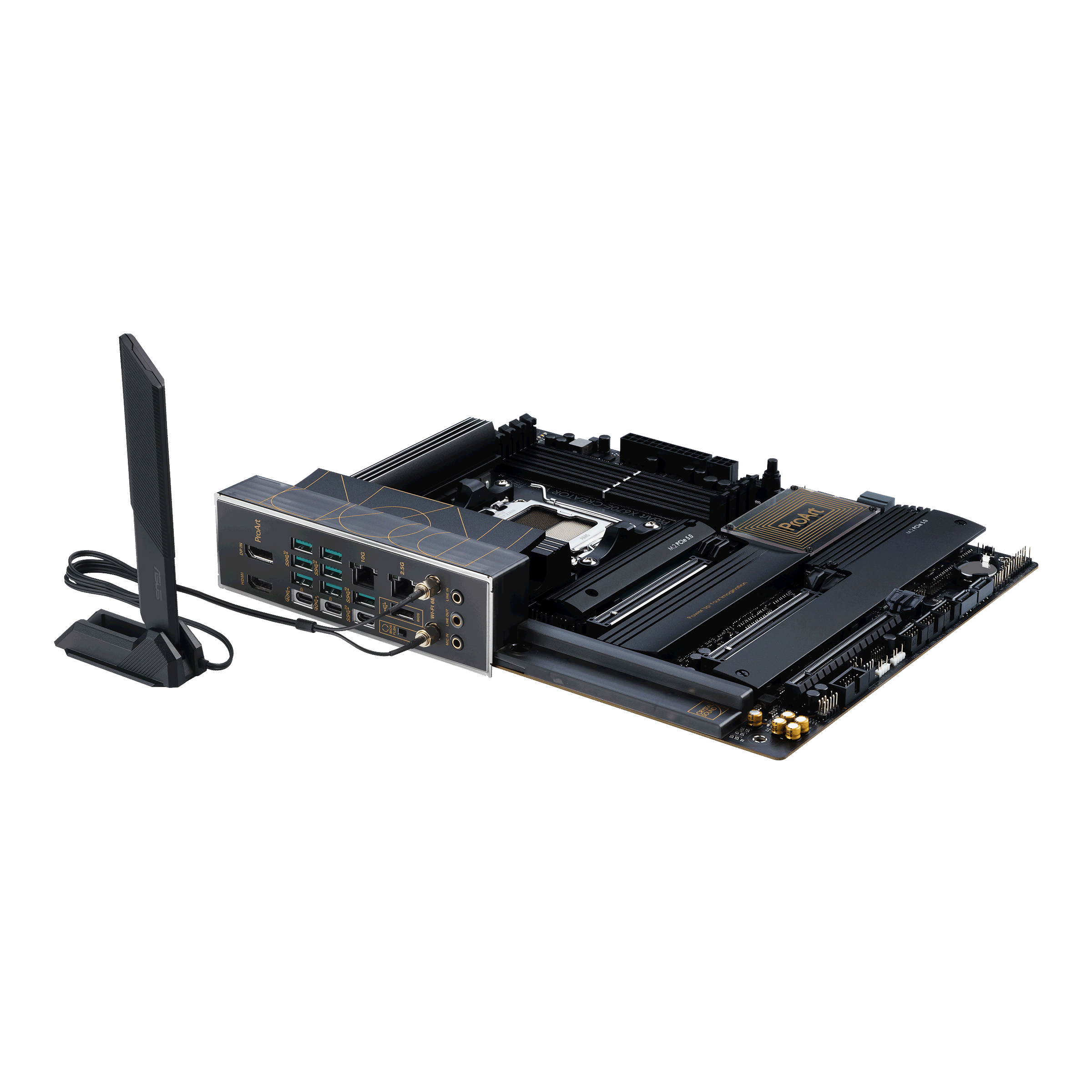 ASUS ProArt X670E-CREATOR WIFI ATX Mainboard Sockel AM5 WIFI/M.2/USB4 Typ C