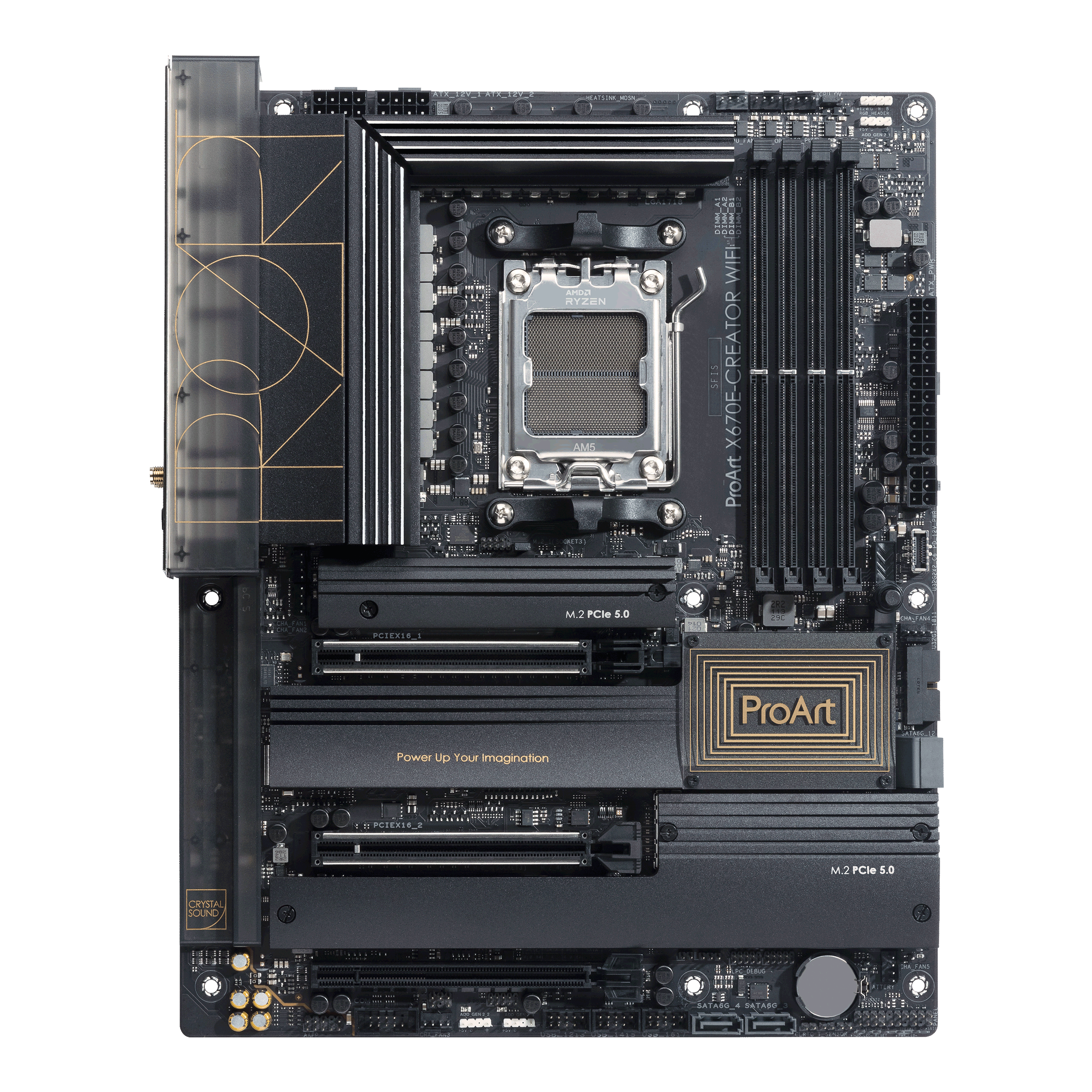 ASUS ProArt X670E-CREATOR WIFI ATX Mainboard Sockel AM5 WIFI/M.2/USB4 Typ C