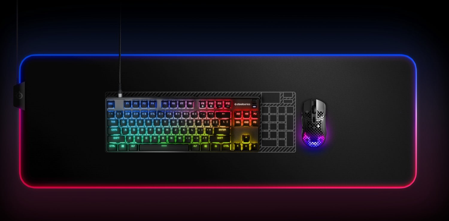 SteelSeries Apex 9 TKL DE Kabelgebundene mechanische Gaming Tastatur
