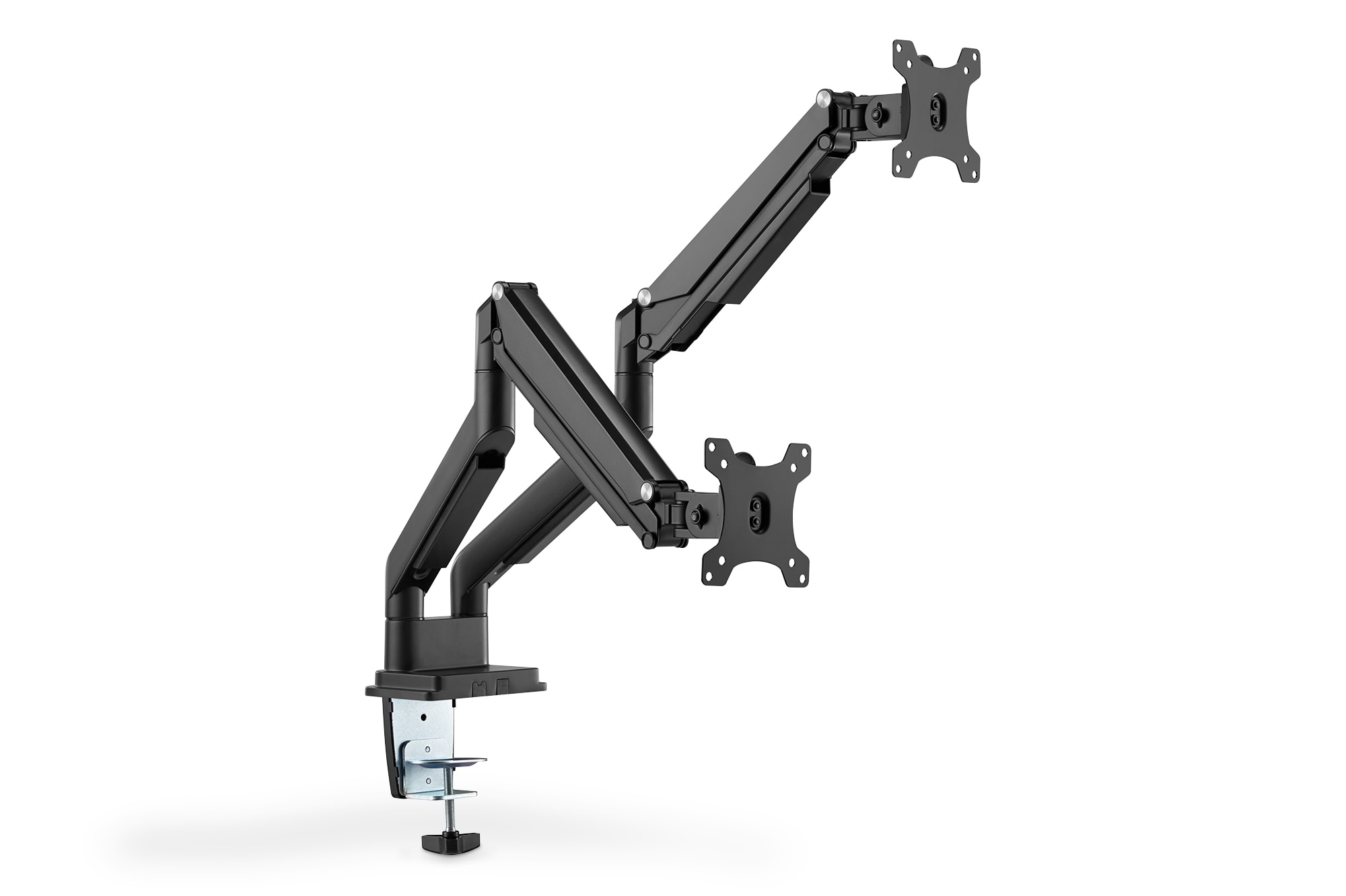 DIGITUS Universal Dual Monitor Klemm-Halterung 15-32" 2x 9 kg (max.) schwarz