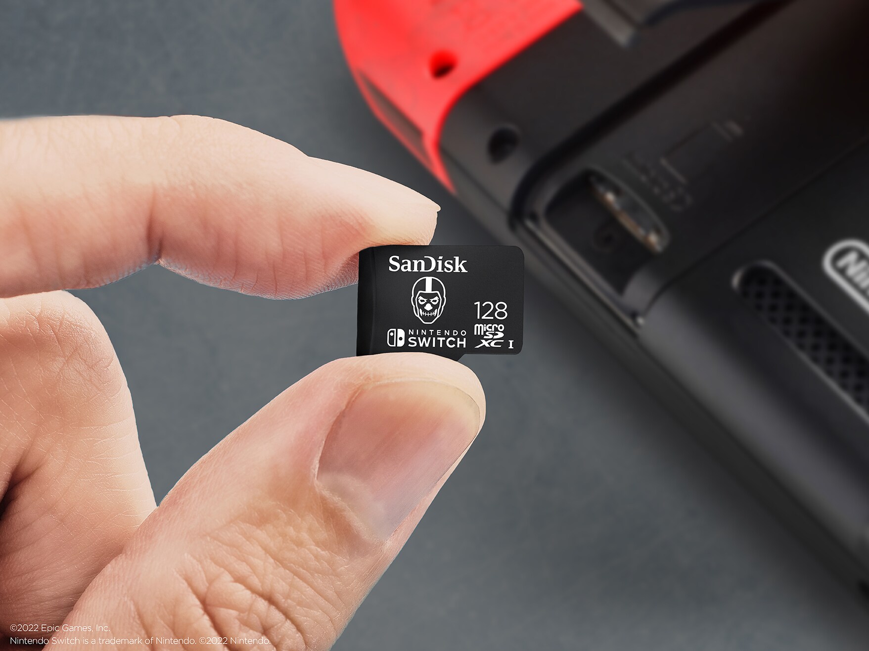 SanDisk 128 GB microSDXC Speicherkarte für Nintendo Switch™ Fortnite Edition