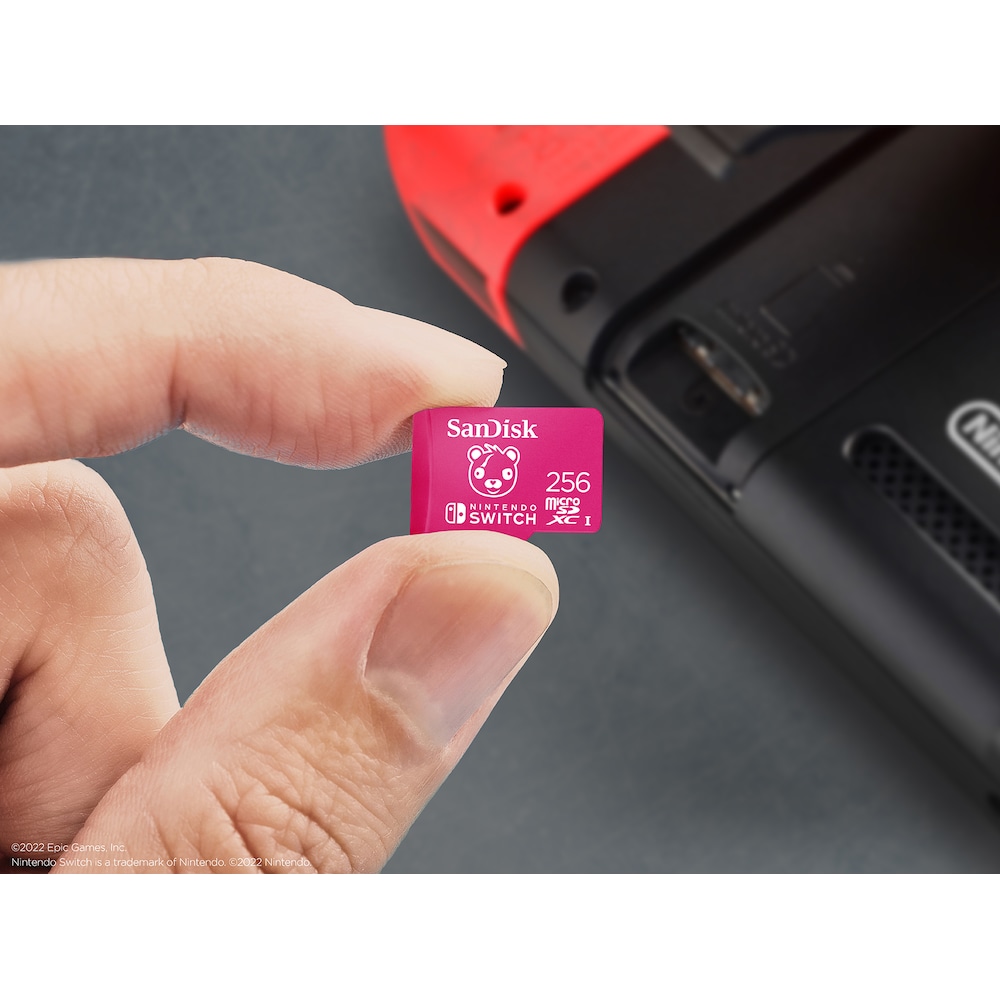 SanDisk 256 GB microSDXC Speicherkarte für Nintendo Switch™ Fortnite Edition