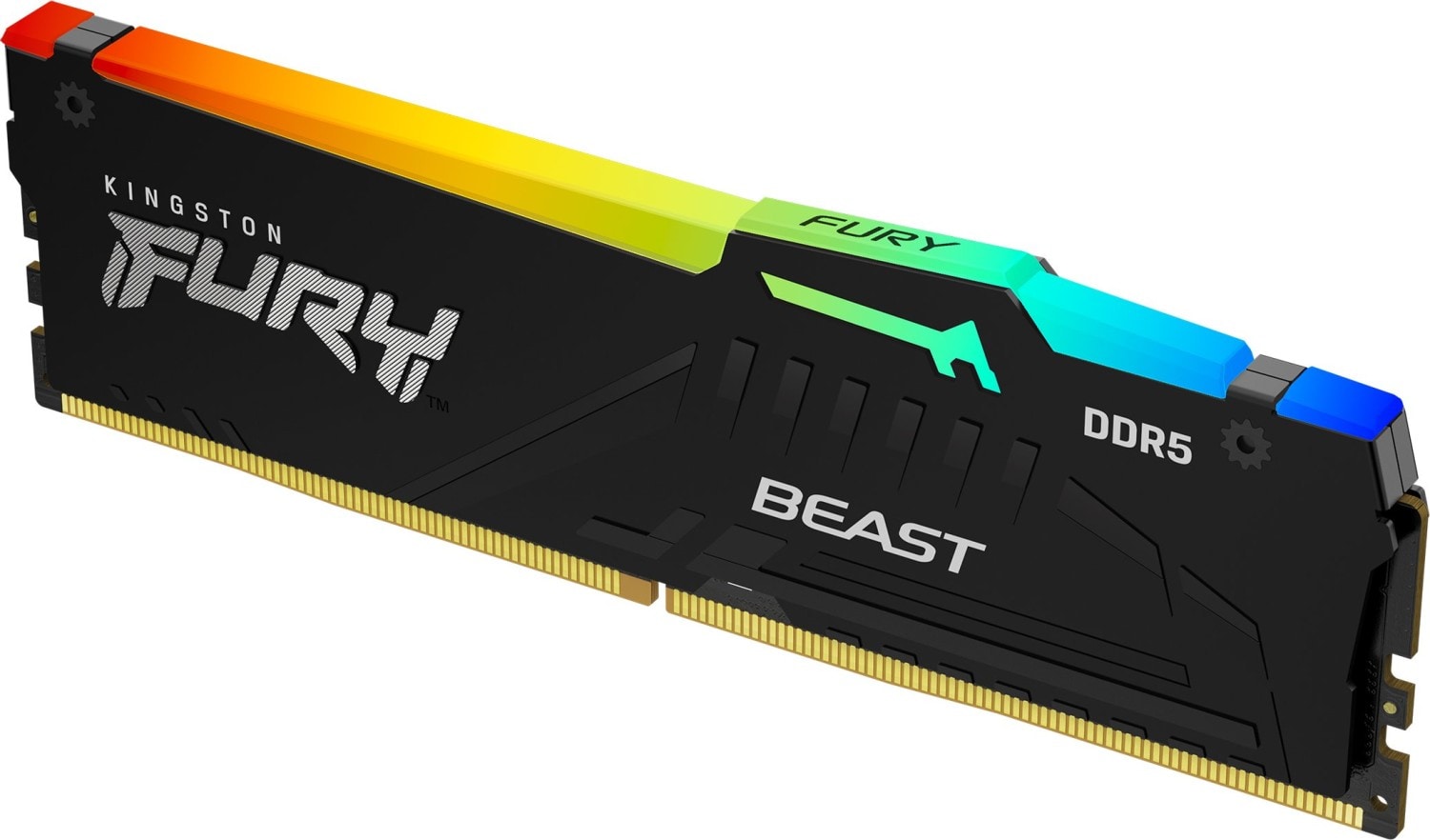 16GB (1x 16GB) KINGSTON DIMM FURY Beast RGB DDR5-6000 CL36 RAM Arbeitsspeicher