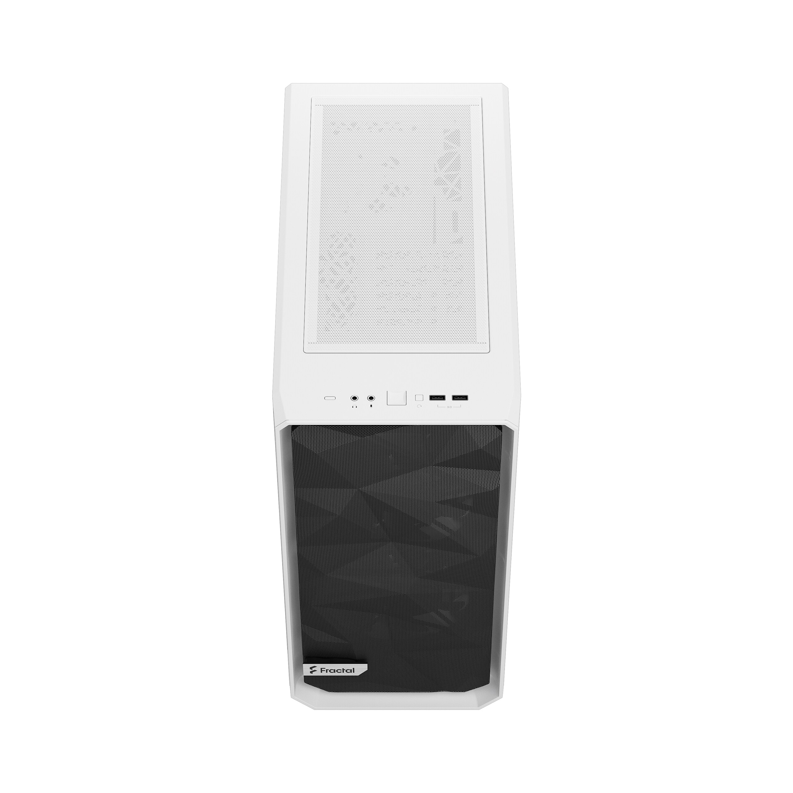 Fractal Design Meshify 2 Compact Lite White TG Clear Gaming Gehäuse