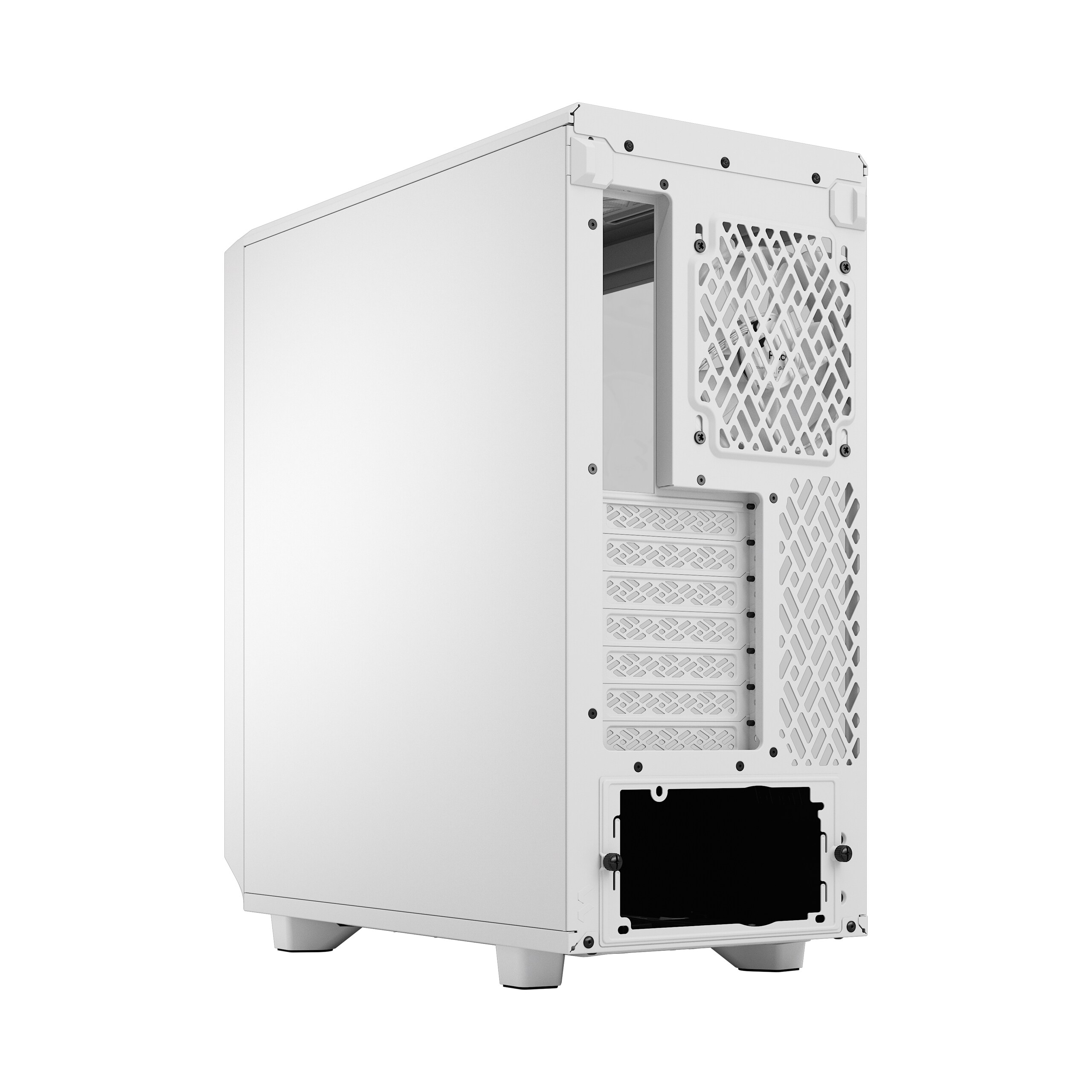 Fractal Design Meshify 2 Compact Lite White TG Clear Gaming Gehäuse