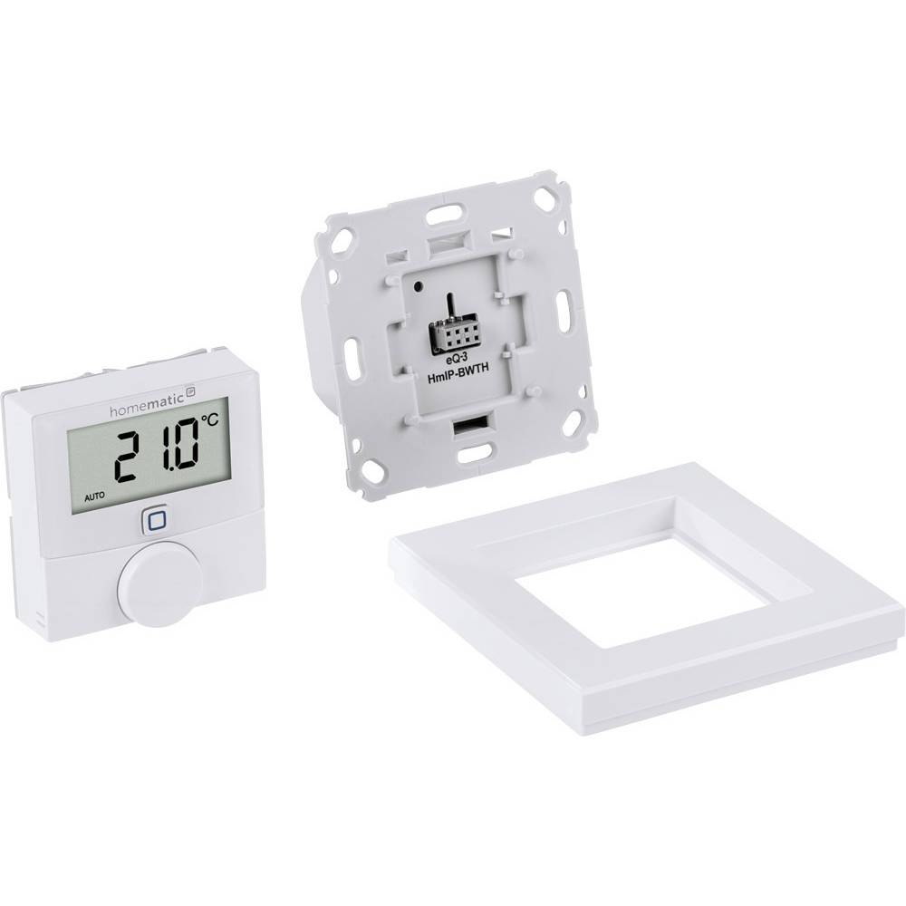 Homematic IP Wandthermostat mit Schaltausgang für Markenschalter HmIP-BWTH