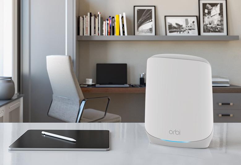 Netgear Orbi AX5400 Tri-Band Mesh WiFi 6 System RBK762 (Router, Satellit)