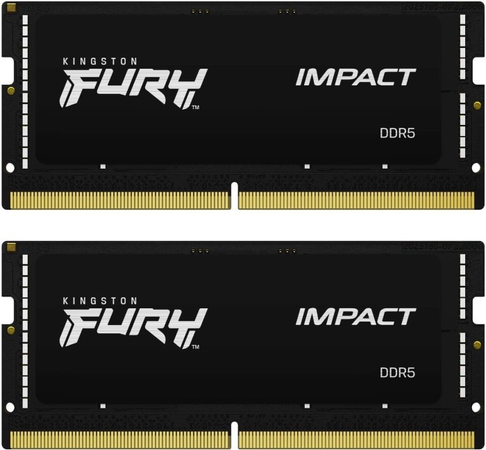 64GB (2x32GB) KINGSTON FURY Impact DDR5-4800 CL38 RAM Gaming Notebookspeicher