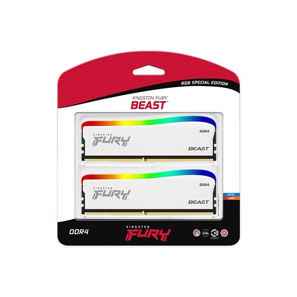 16GB (2x8GB) KINGSTON FURY Beast SE RGB DDR4-3200 CL16 RAM Gaming Arbeitssp. Kit