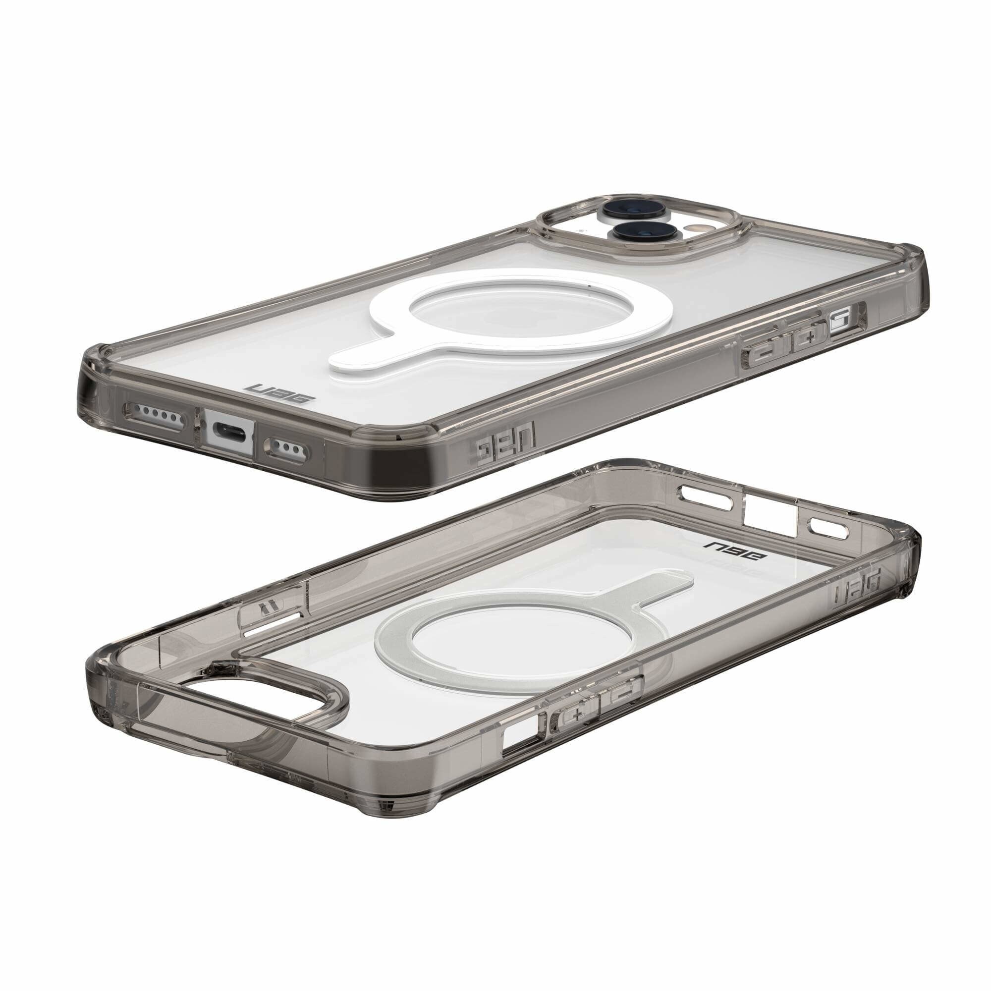 UAG Urban Armor Gear Plyo MagSafe Case Apple iPhone 14 Plus grau transparent