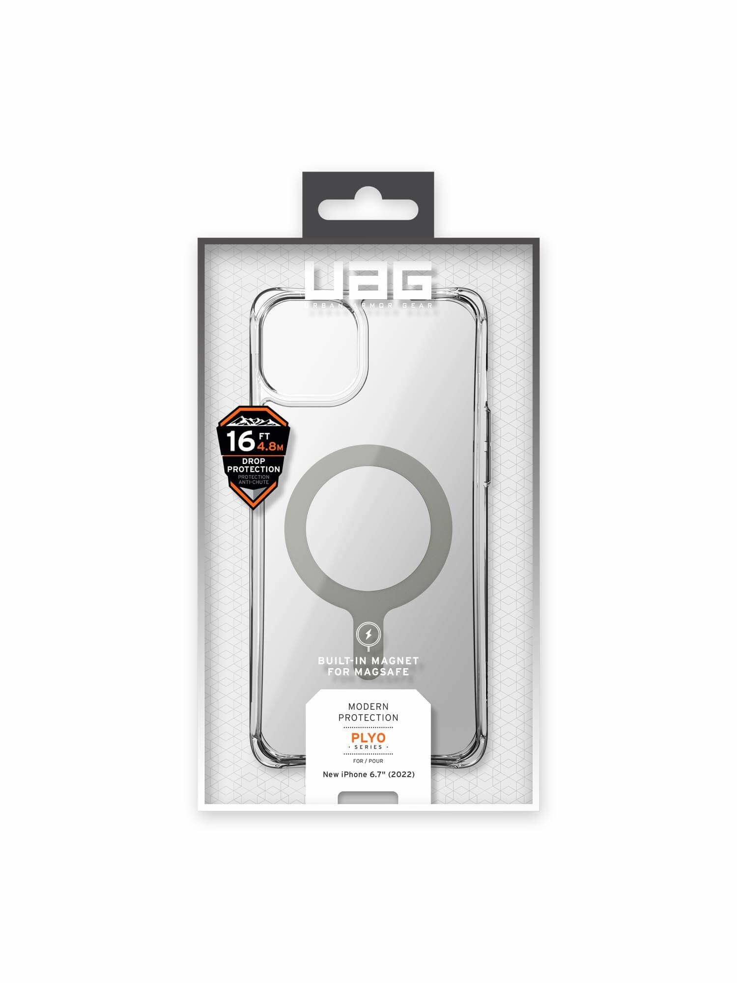 UAG Urban Armor Gear Plyo MagSafe Case Apple iPhone 14 Plus transparent