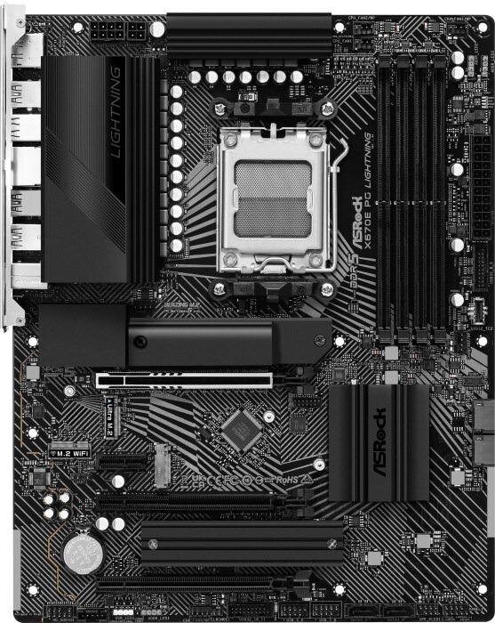 ASRock X670E PHANTOM GAMING LIGHTNING ATX Mainboard AM5