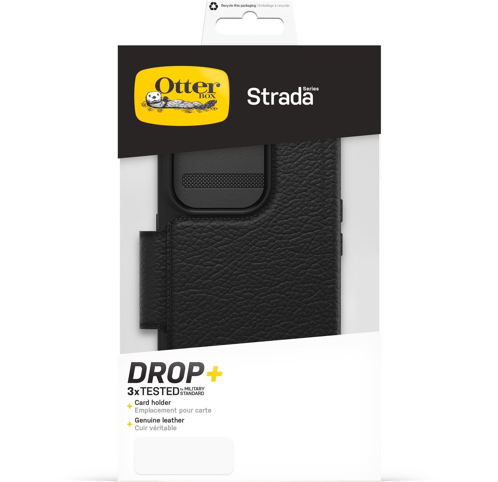 OtterBox Strada Series für Apple iPhone 14 Pro schwarz Schutzhülle